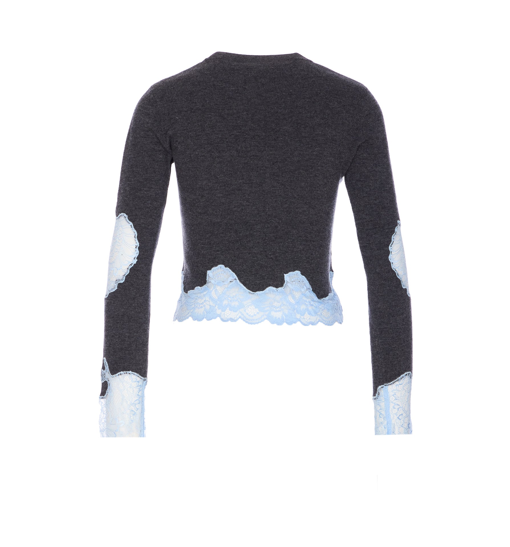 Self Portrait Sweaters Grey Wool