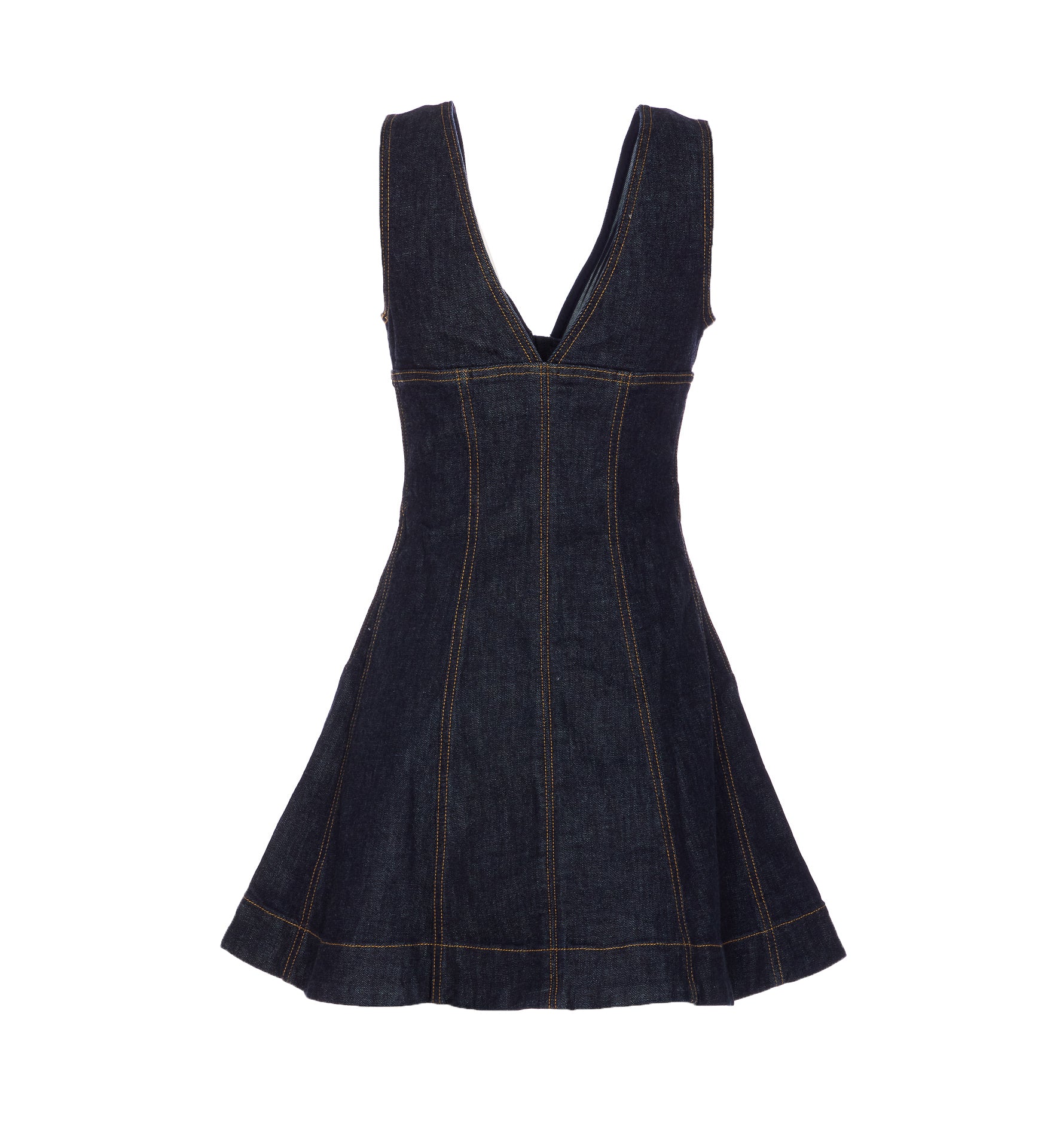 Self Portrait Dresses Blue Cotton