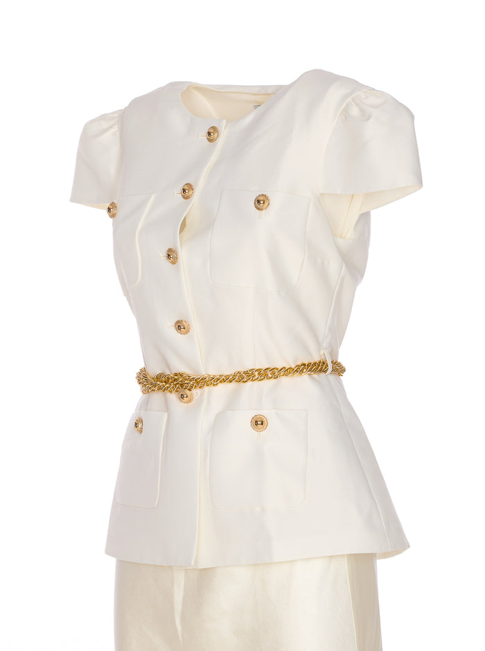 Self Portrait Dresses White Polyester