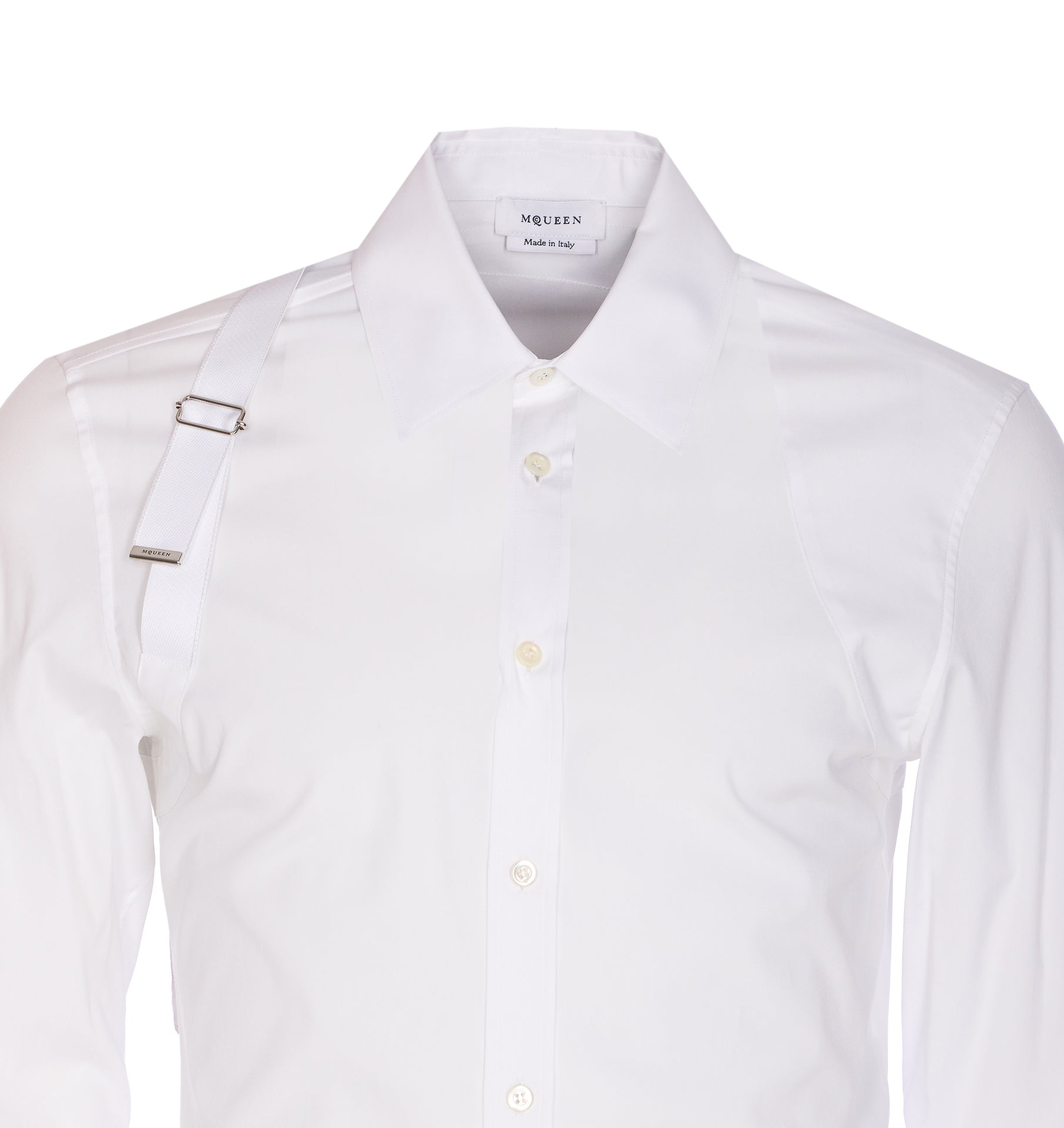 Alexander Mcqueen Shirts White Cotton