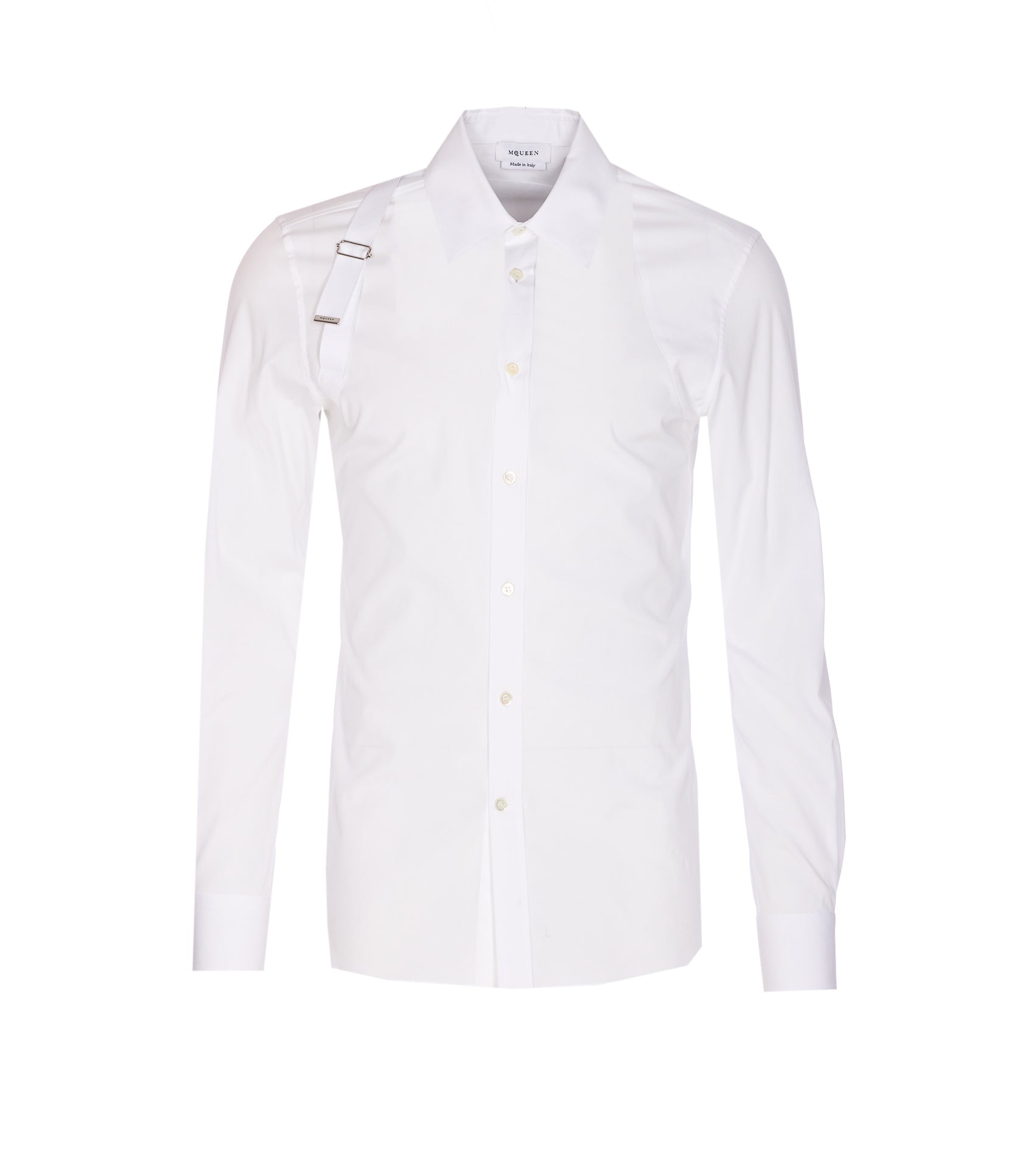 Alexander Mcqueen Shirts White Cotton