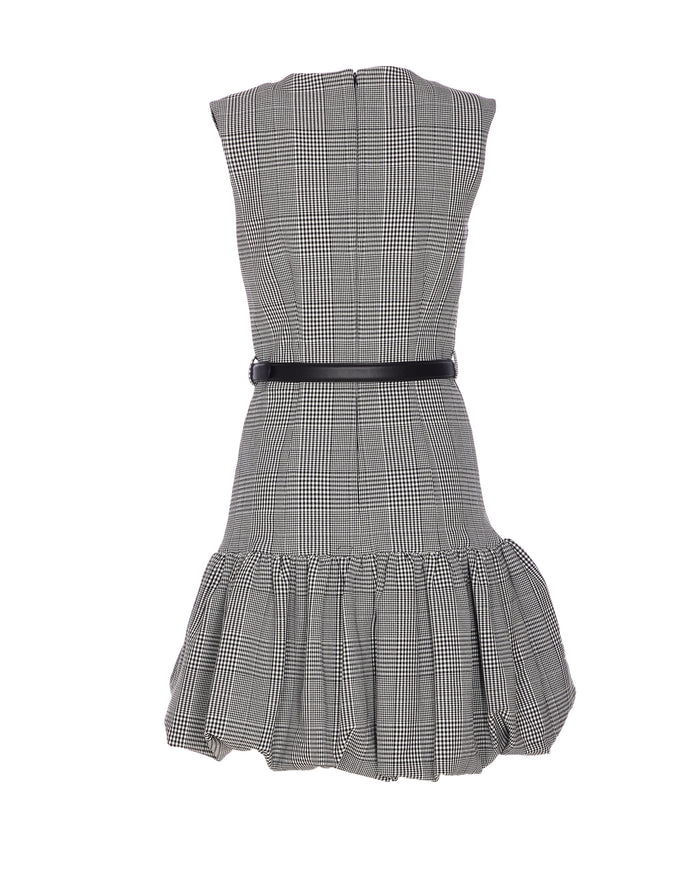 Self Portrait Dresses Grey Polyester