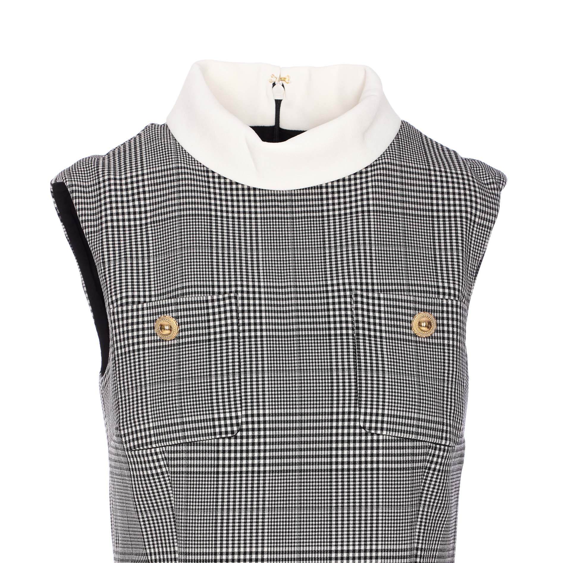 Self Portrait Dresses Grey Polyester