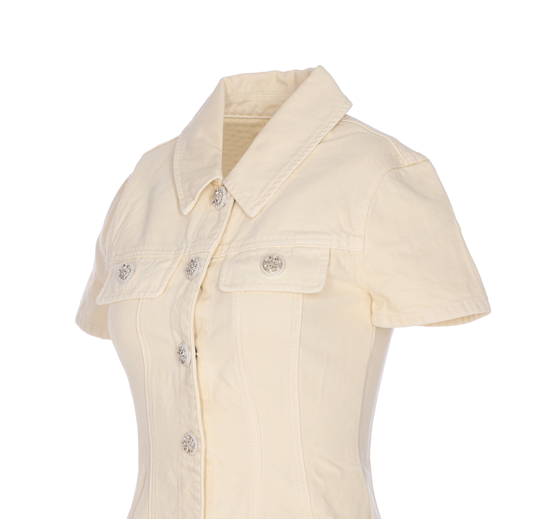 Self Portrait Dresses White Cotton