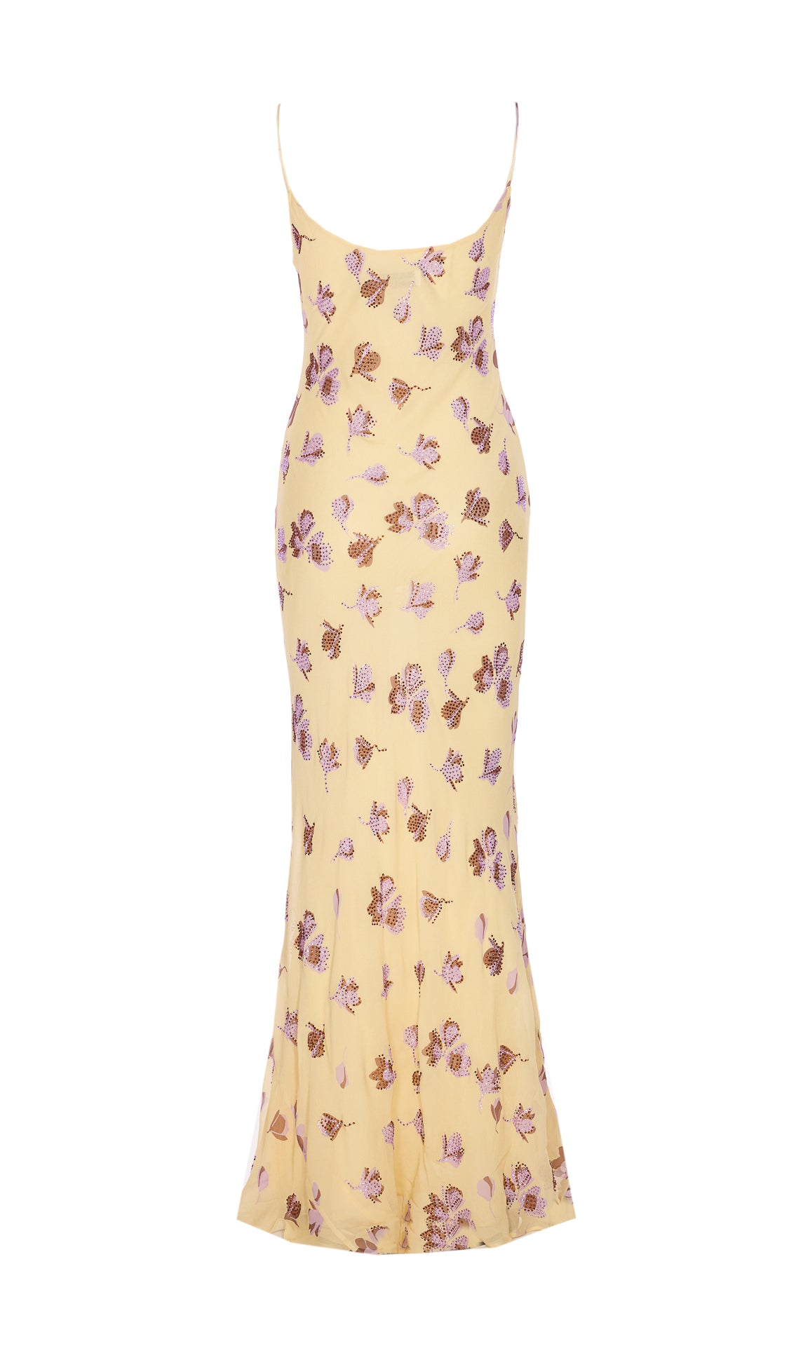 Self Portrait Dresses Yellow Viscose