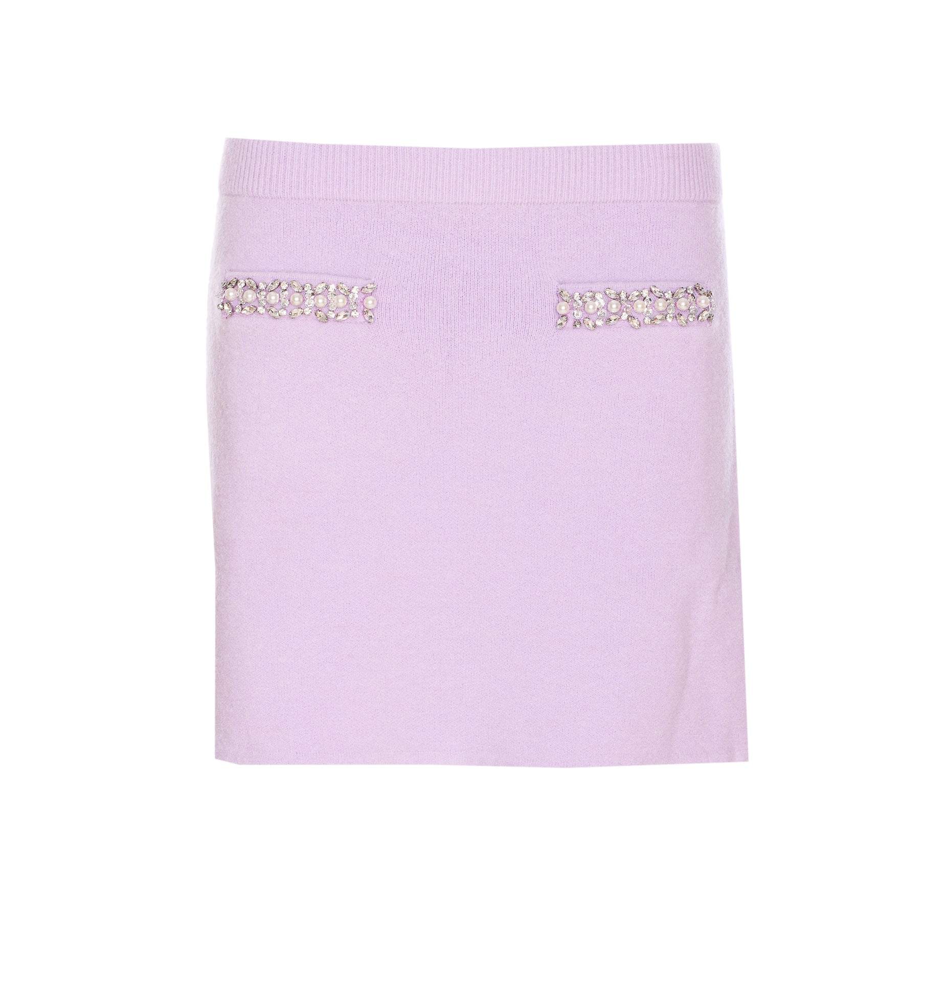 SELF PORTRAIT Skirts Purple Polyamide
