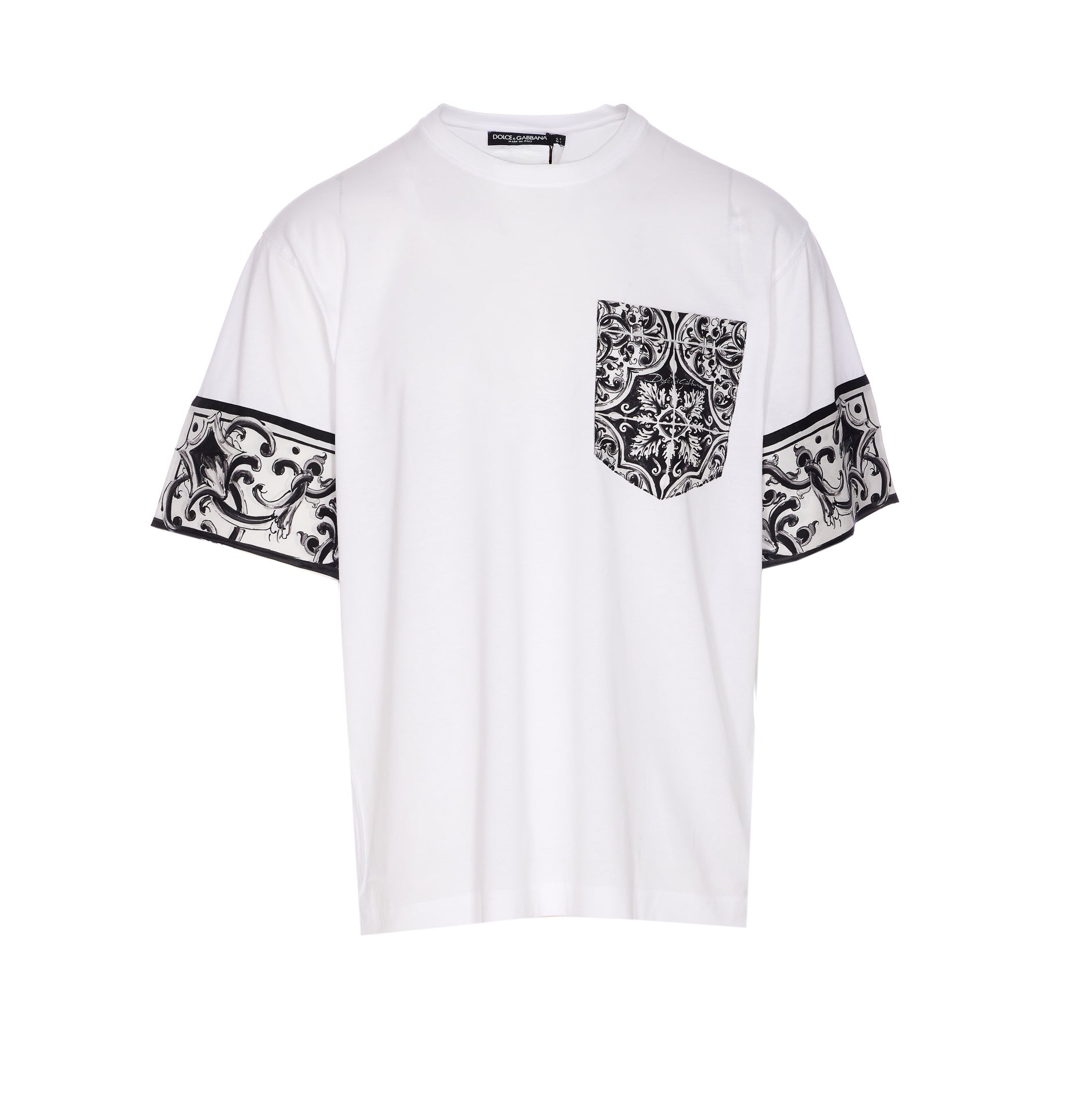 Dolce & Gabbana T-Shirts And Polos White Cotton