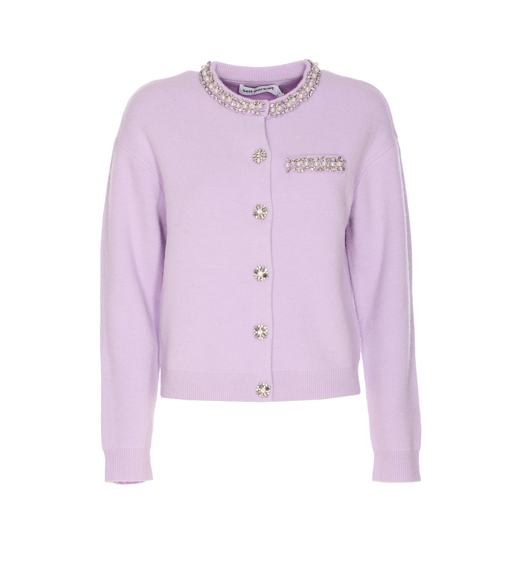 Self Portrait Sweaters Lilac Viscose