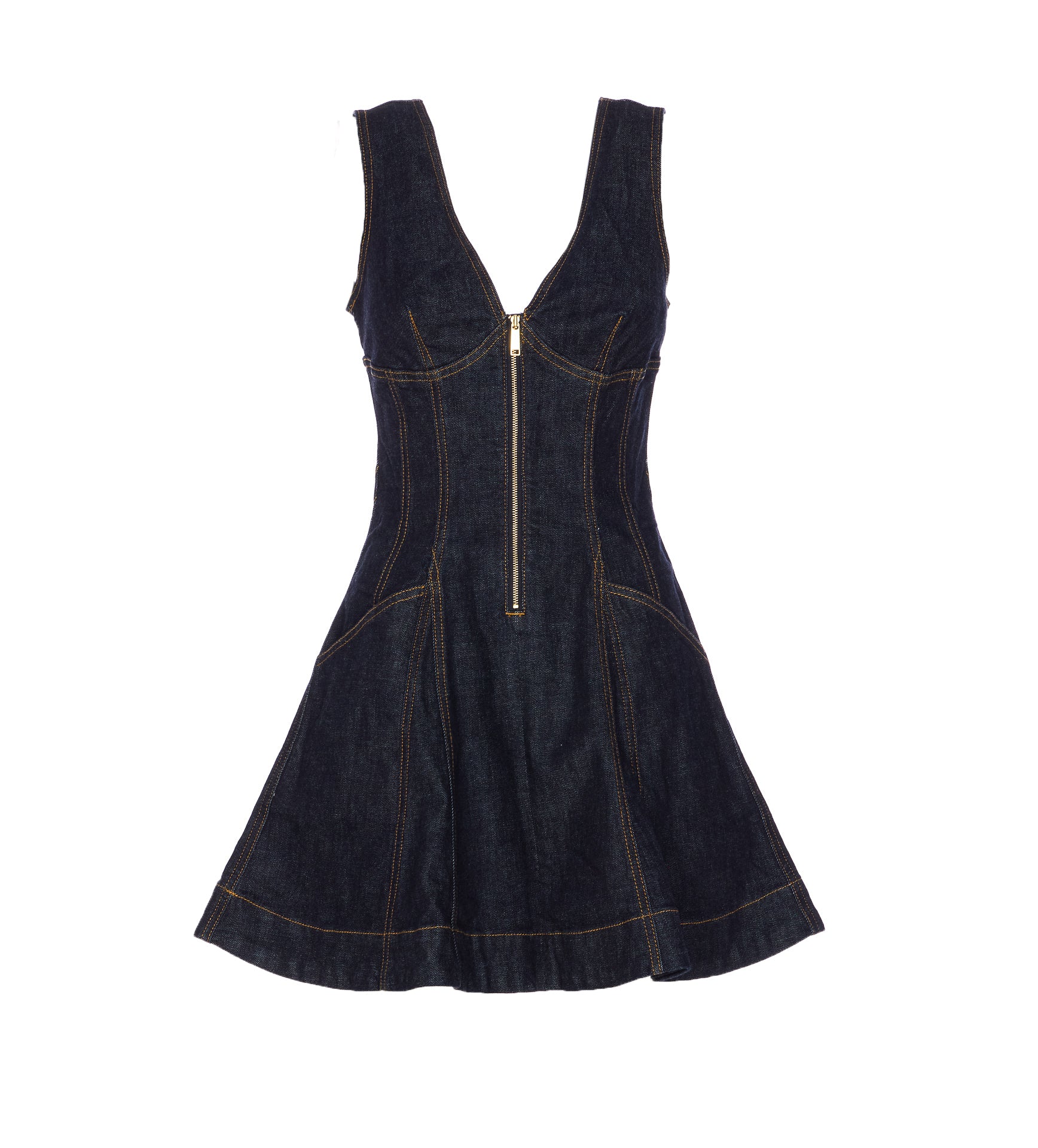 Self Portrait Dresses Blue Cotton