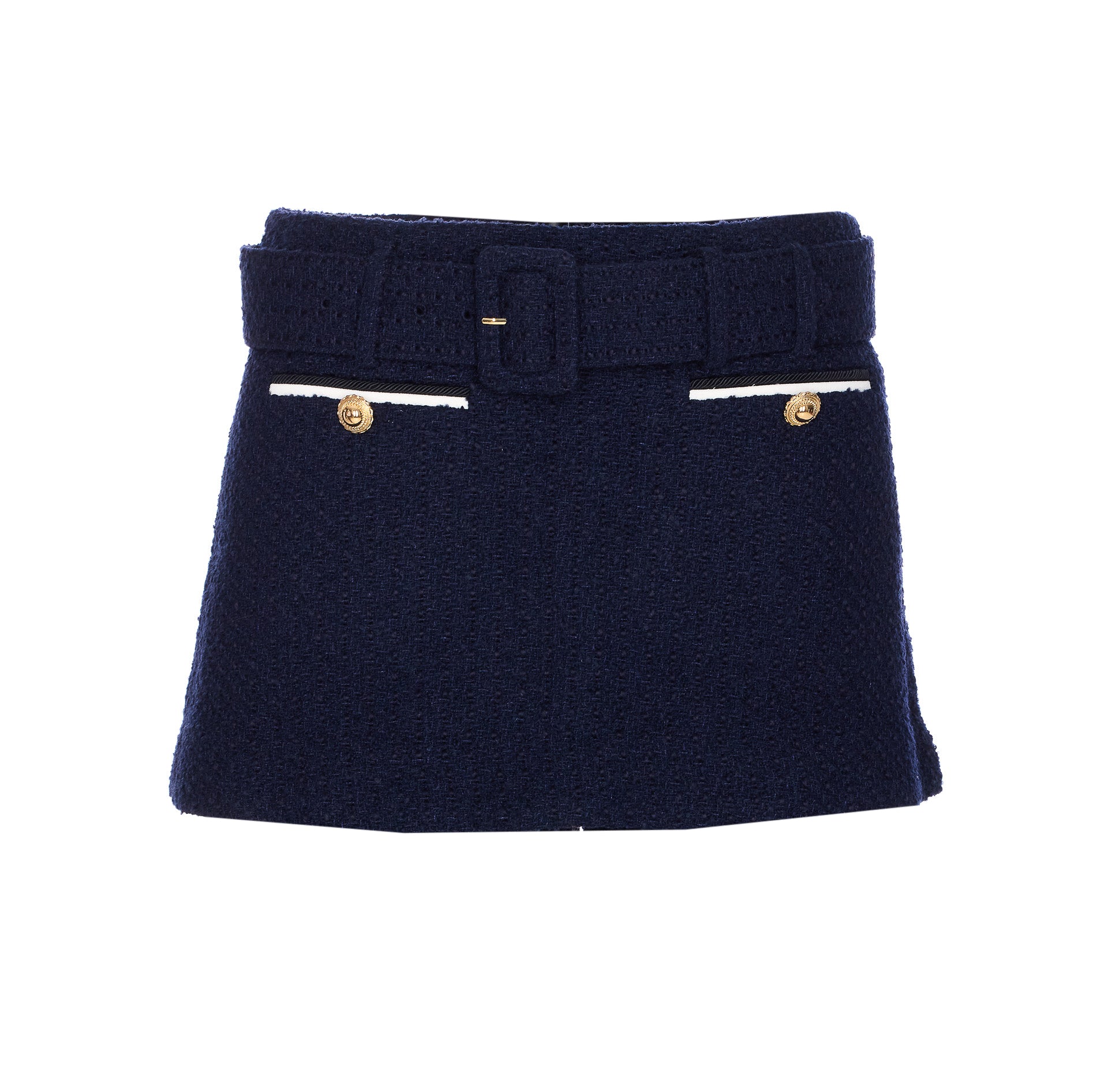 SELF PORTRAIT Skirts Blue Polyester
