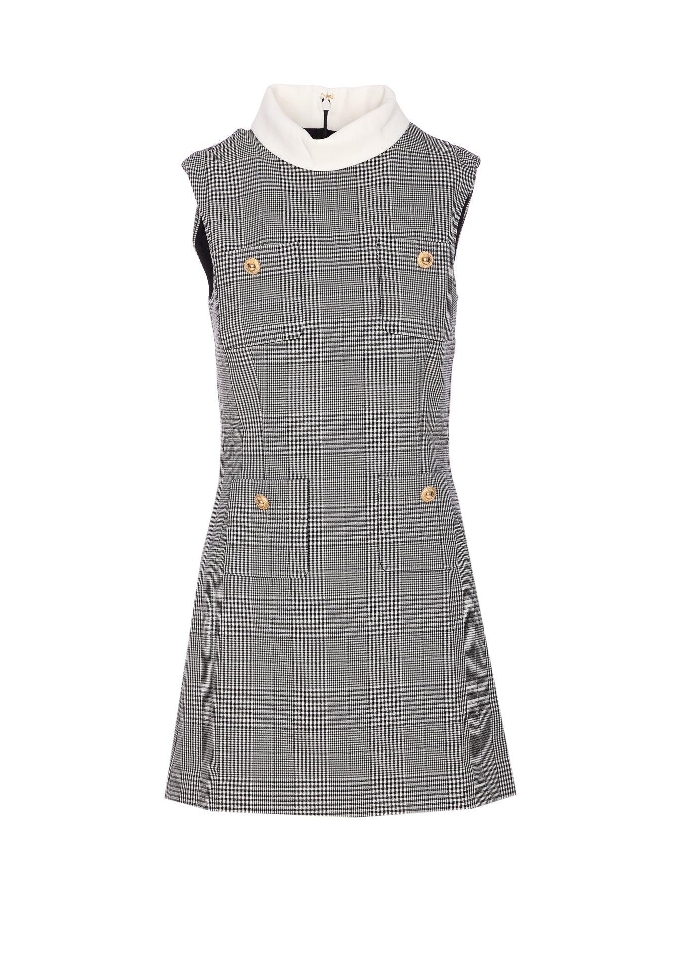 Self Portrait Dresses Grey Polyester