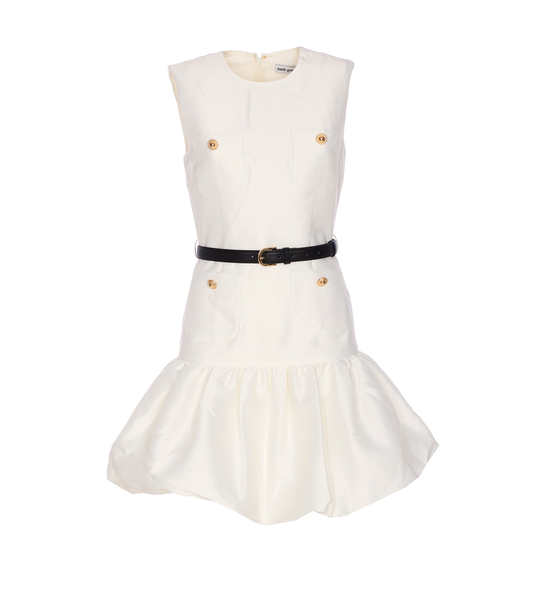 Self Portrait Dresses White Polyester