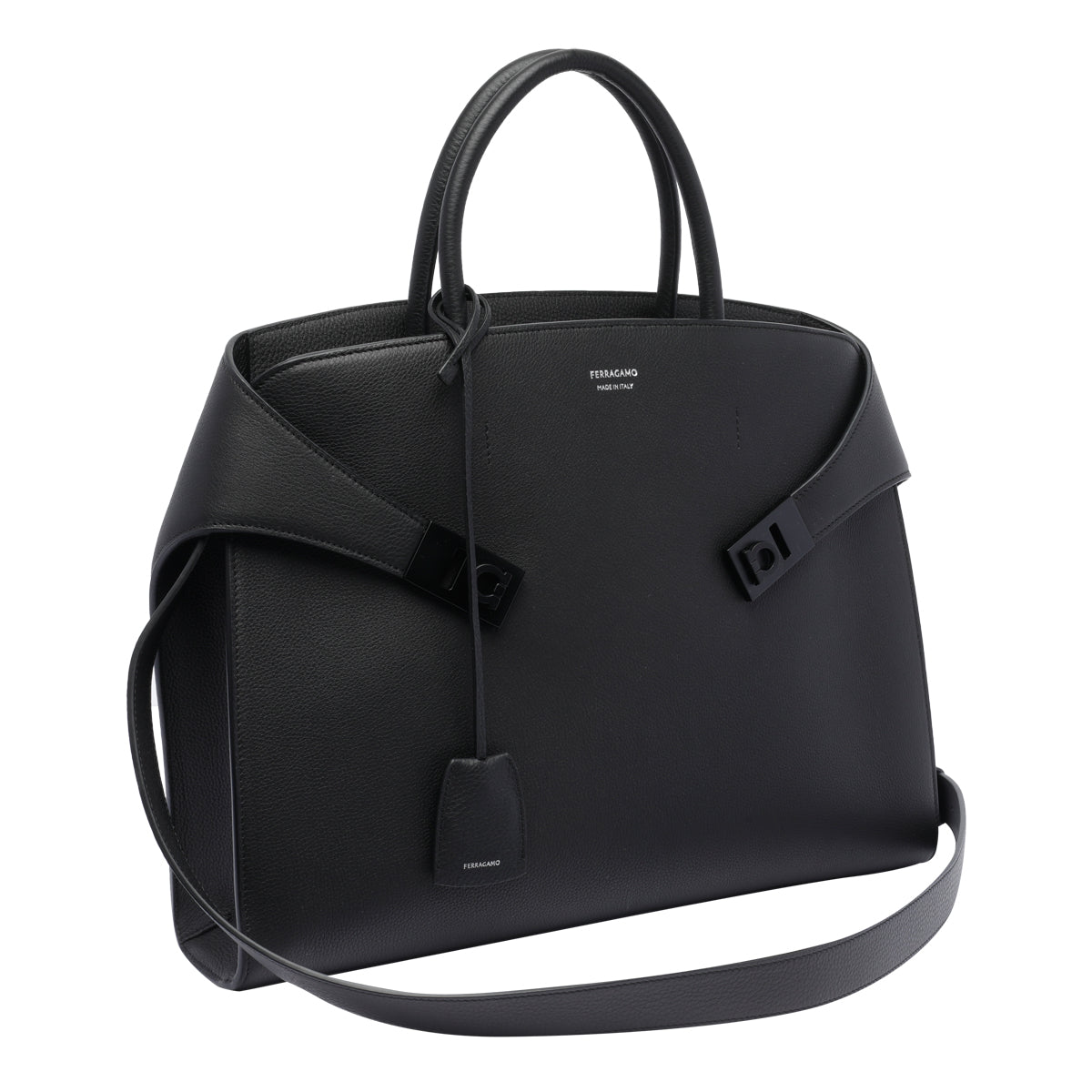 Ferragamo Bags Black Calf Leather