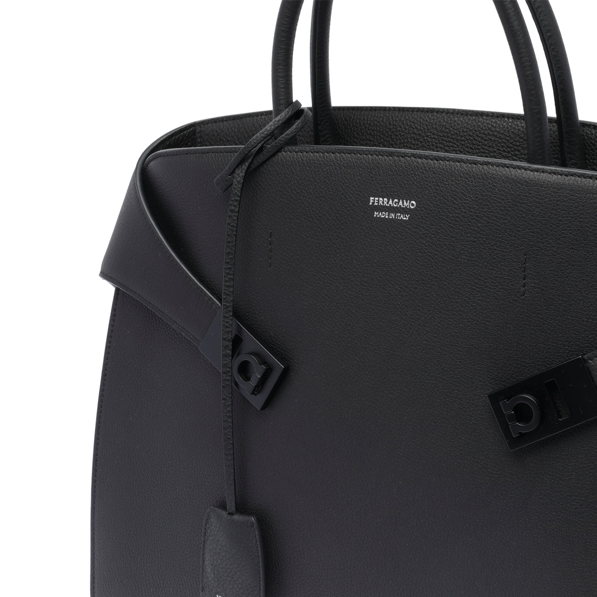 Ferragamo Bags Black Calf Leather