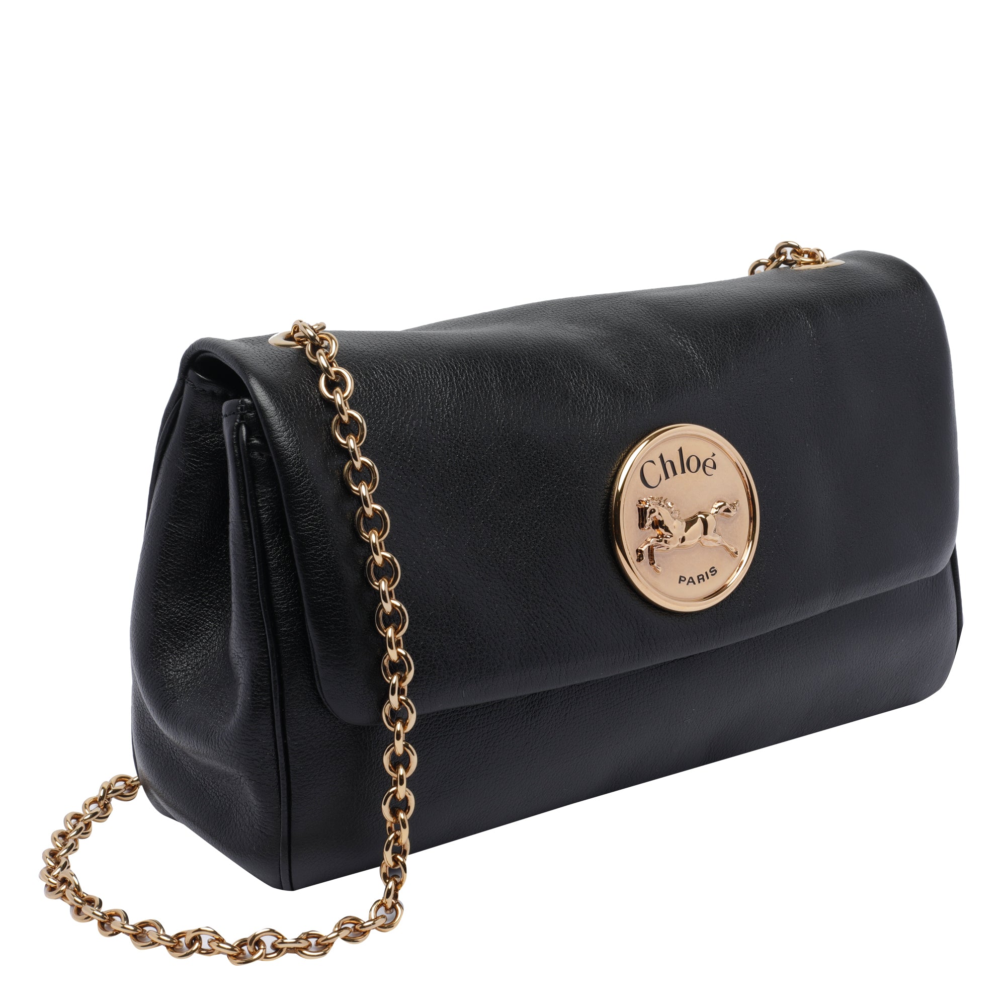 Chloè Bags Black Calf Leather