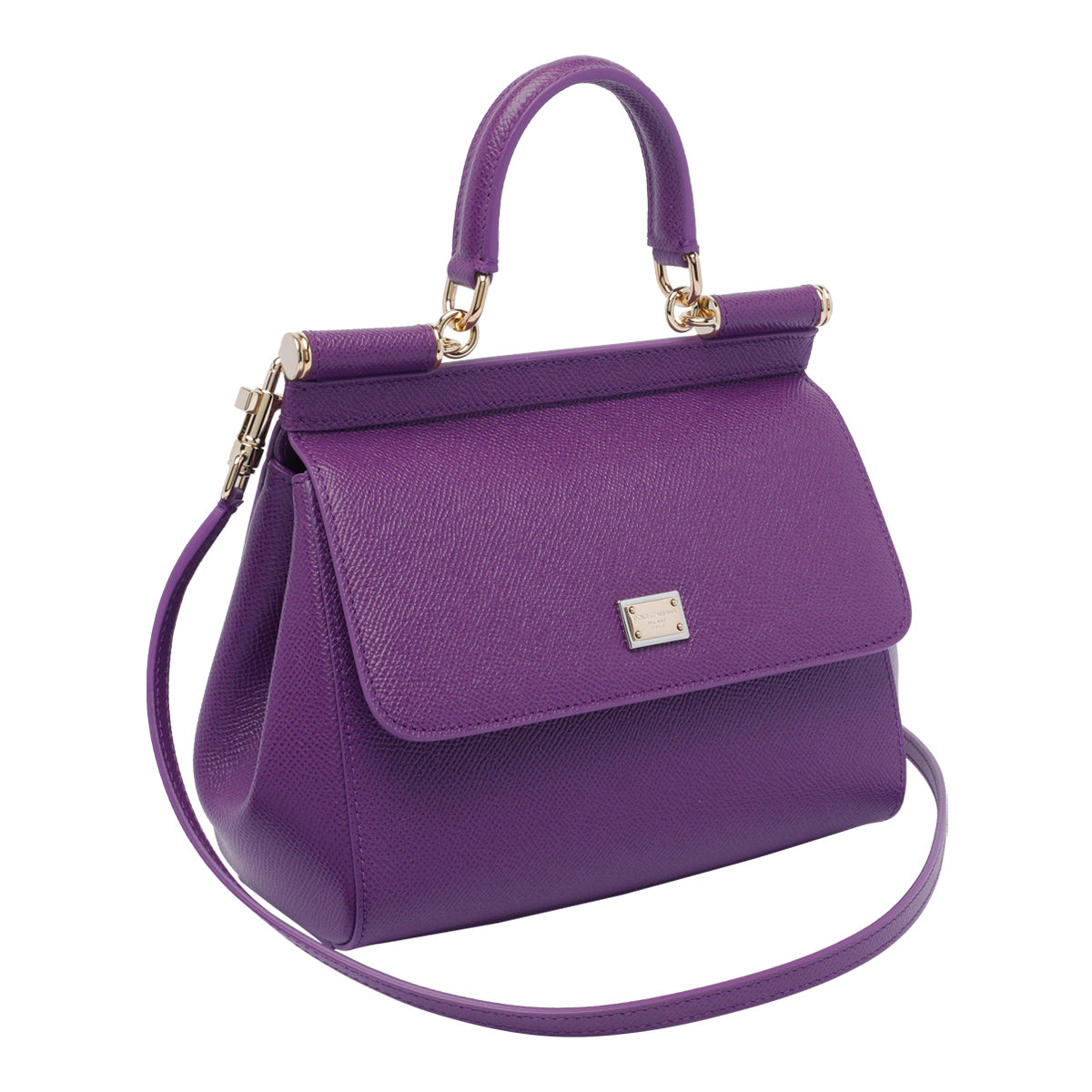 Dolce & Gabbana Bags Purple Calf Leather