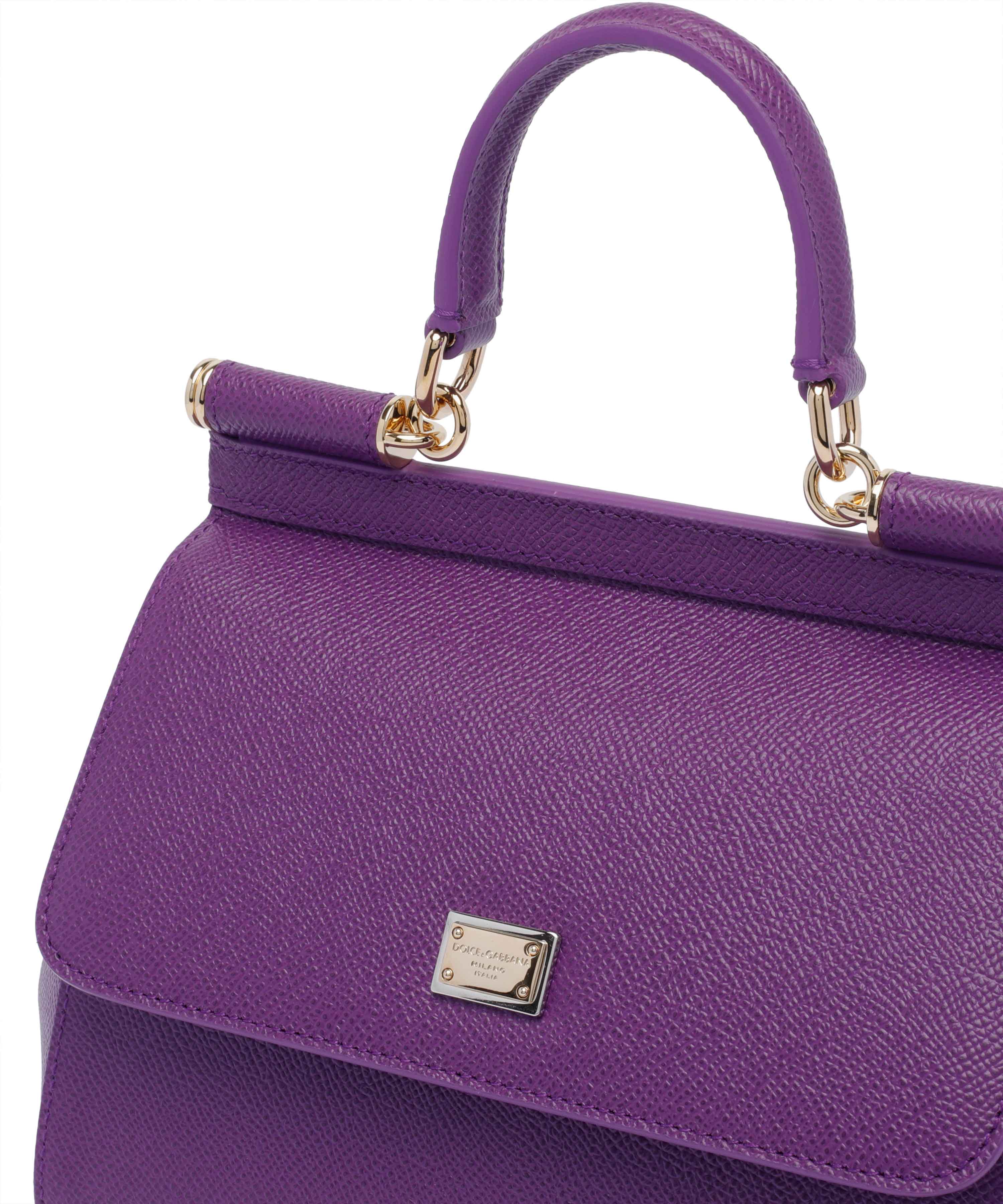 Dolce & Gabbana Bags Purple Calf Leather