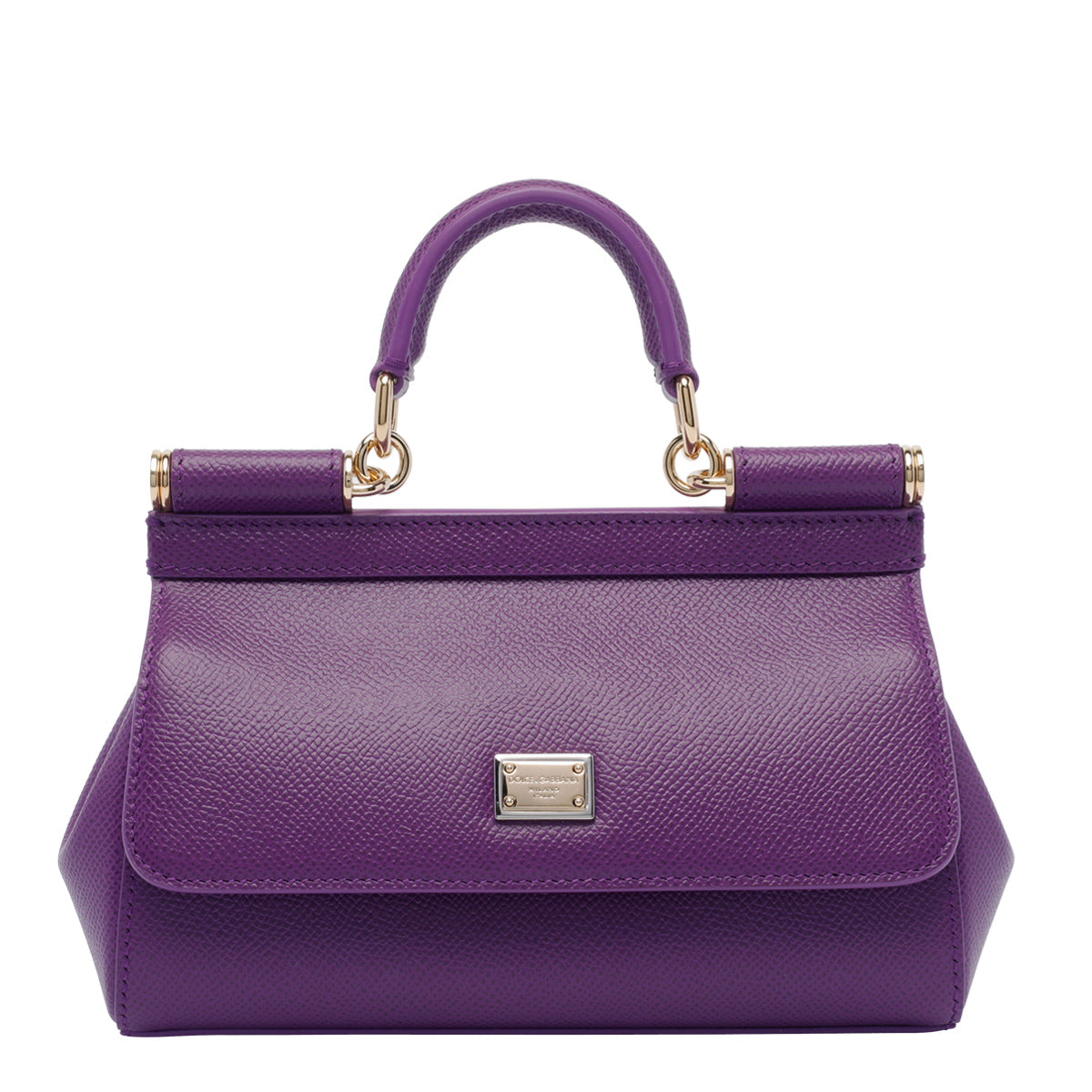 Dolce & Gabbana Bags Purple Calf Leather