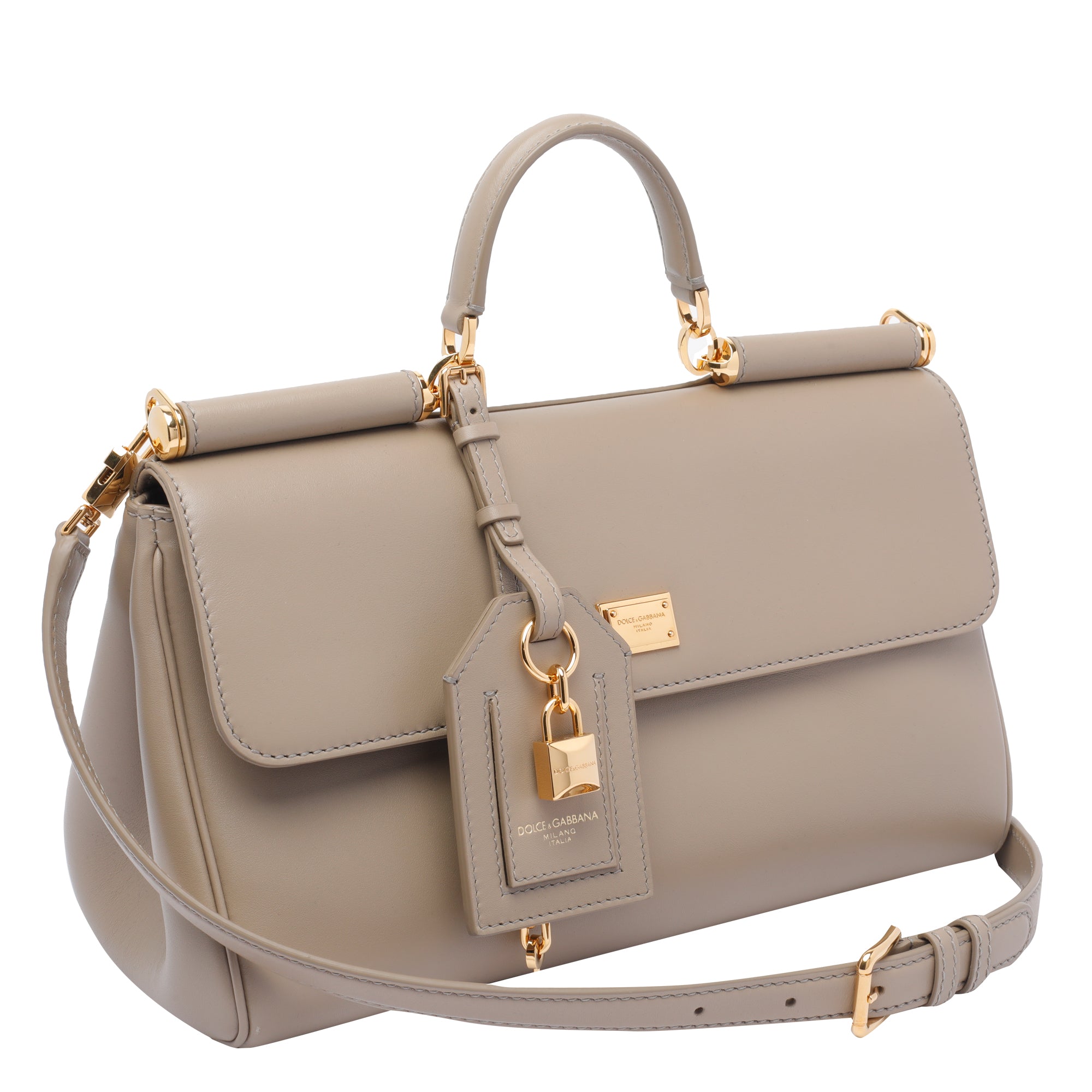 Dolce & Gabbana Bags Beige Calf Leather