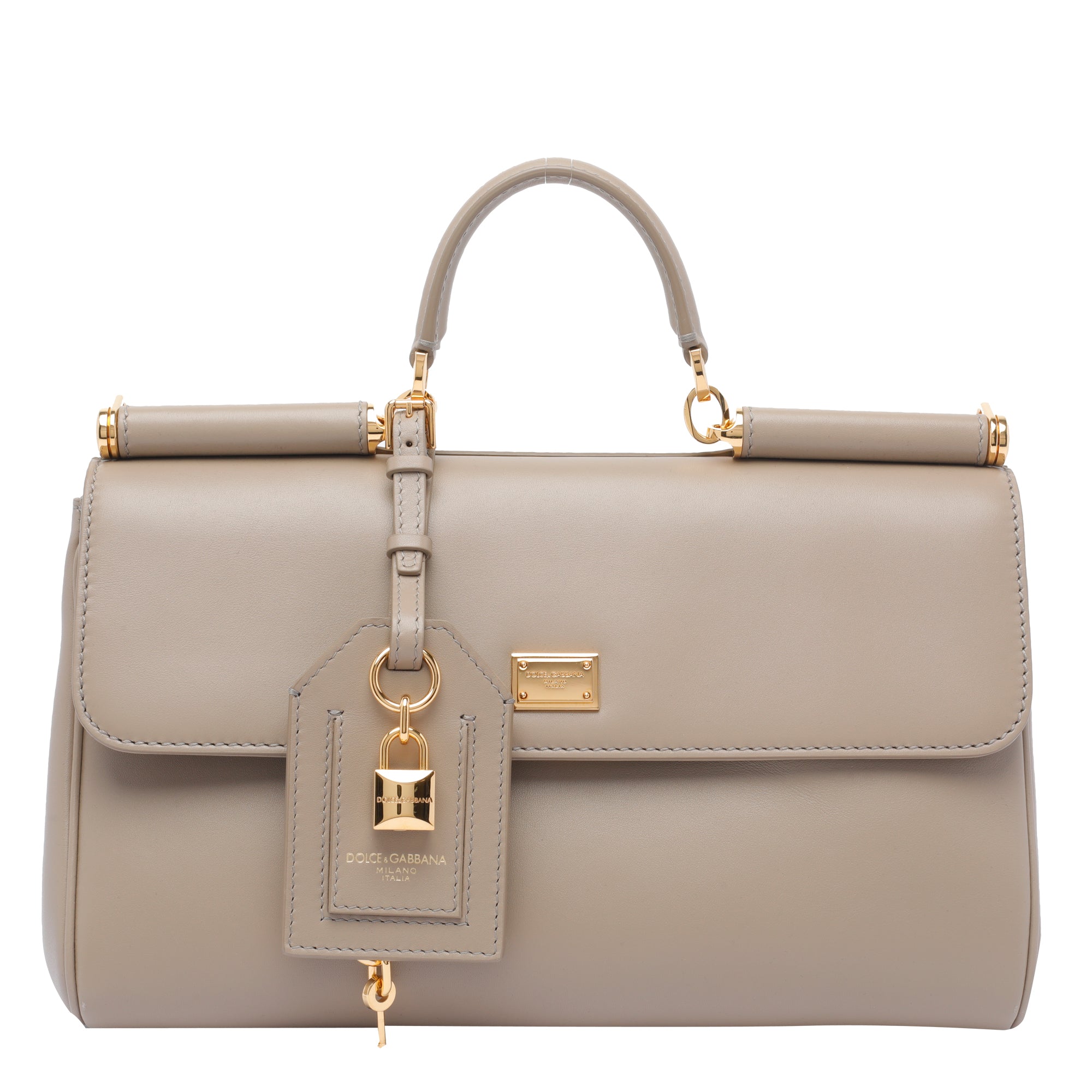Dolce & Gabbana Bags Beige Calf Leather
