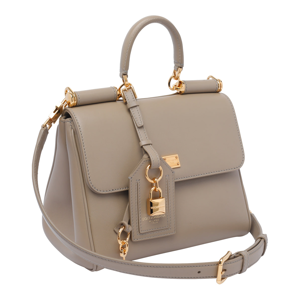 Dolce & Gabbana Bags Beige Calf Leather