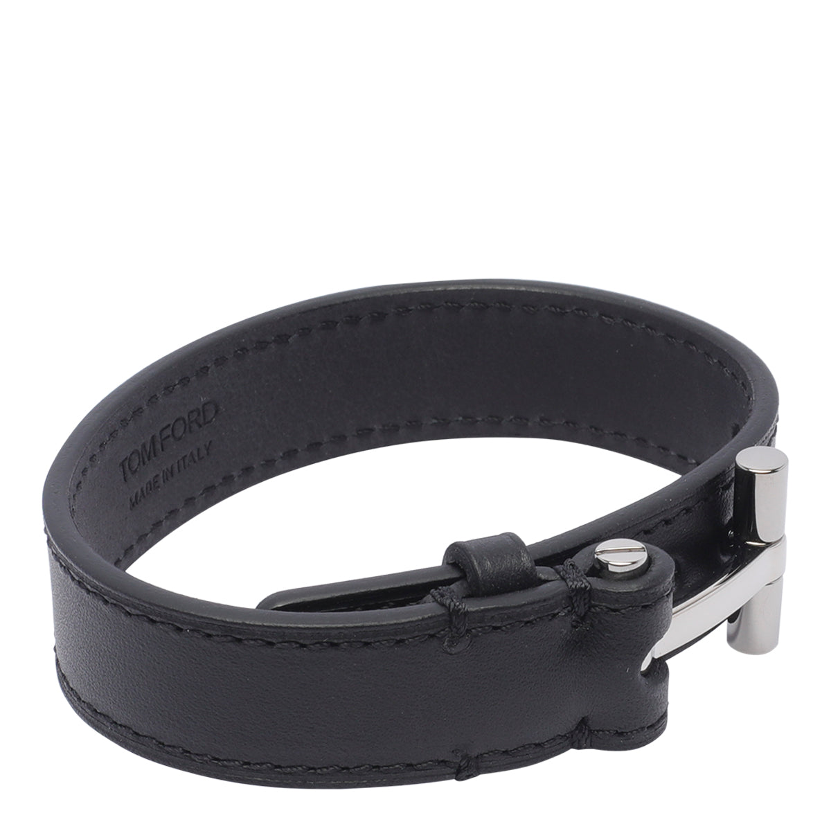 Tom Ford Bijoux Black Calf Leather With Meta