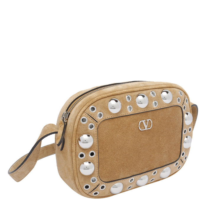 Valentino Garavani Bags Beige Calf Leather