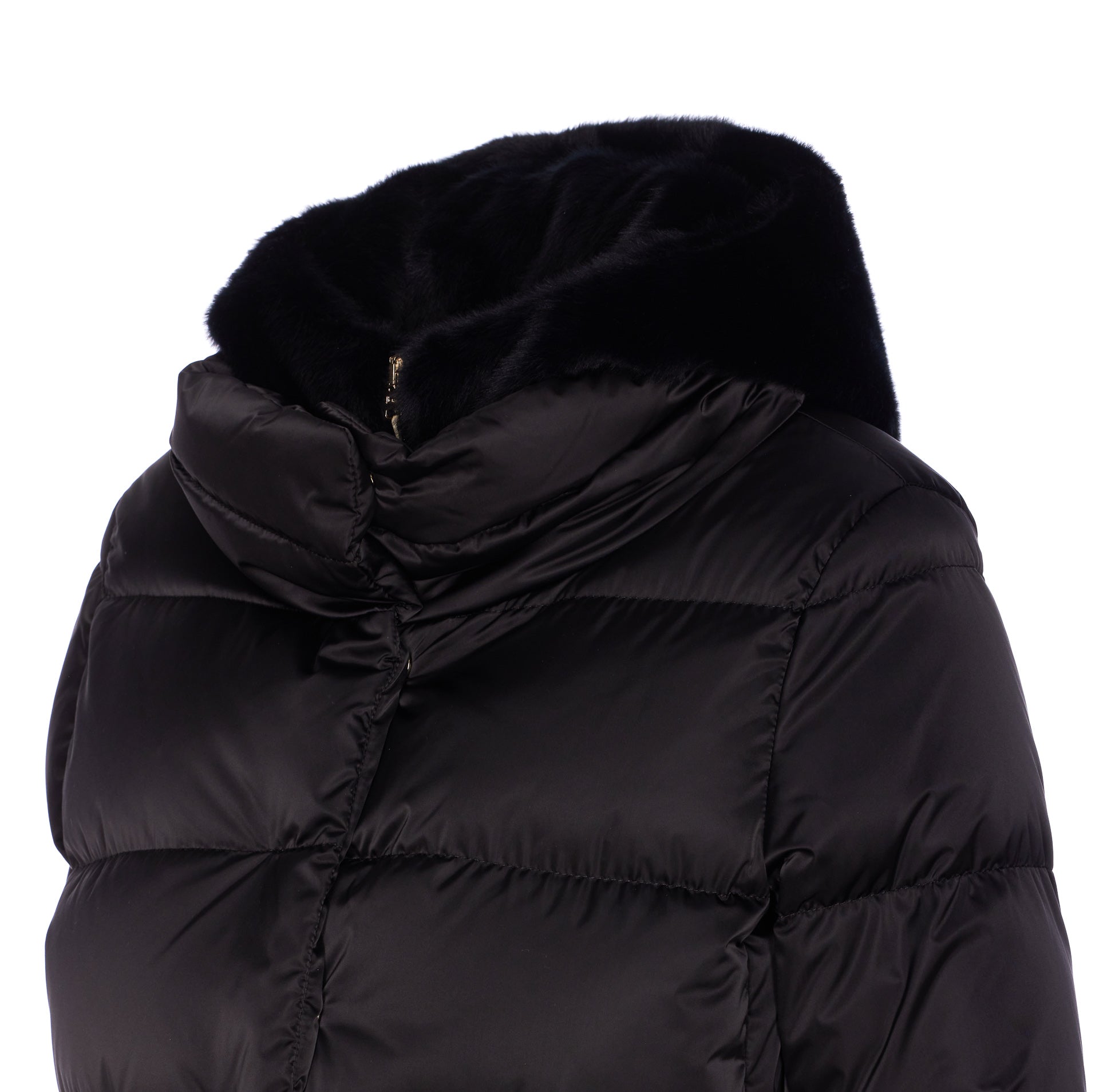 Herno Coats Black Polyester