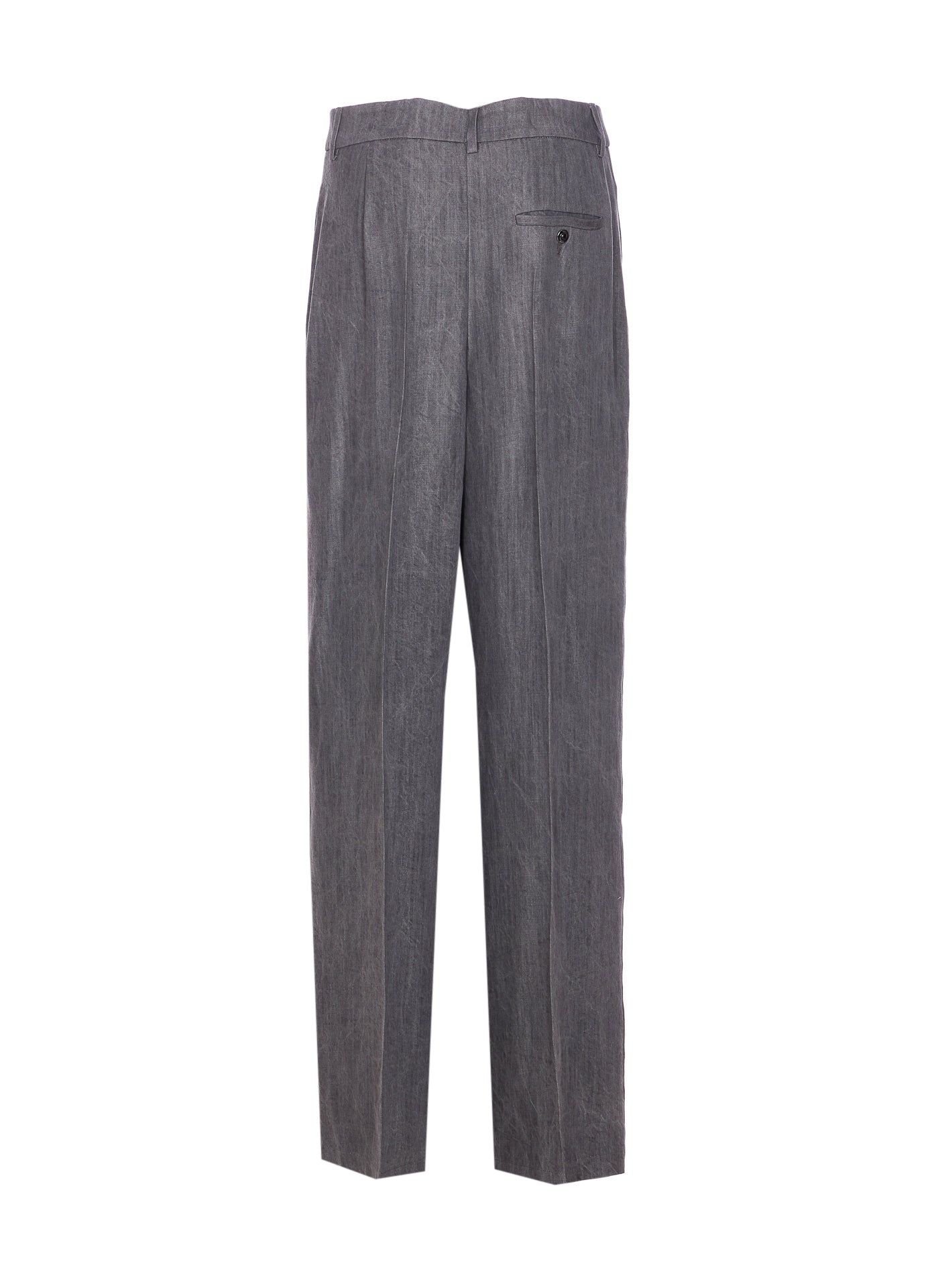 Liu Jo Trousers Grey Lyocell