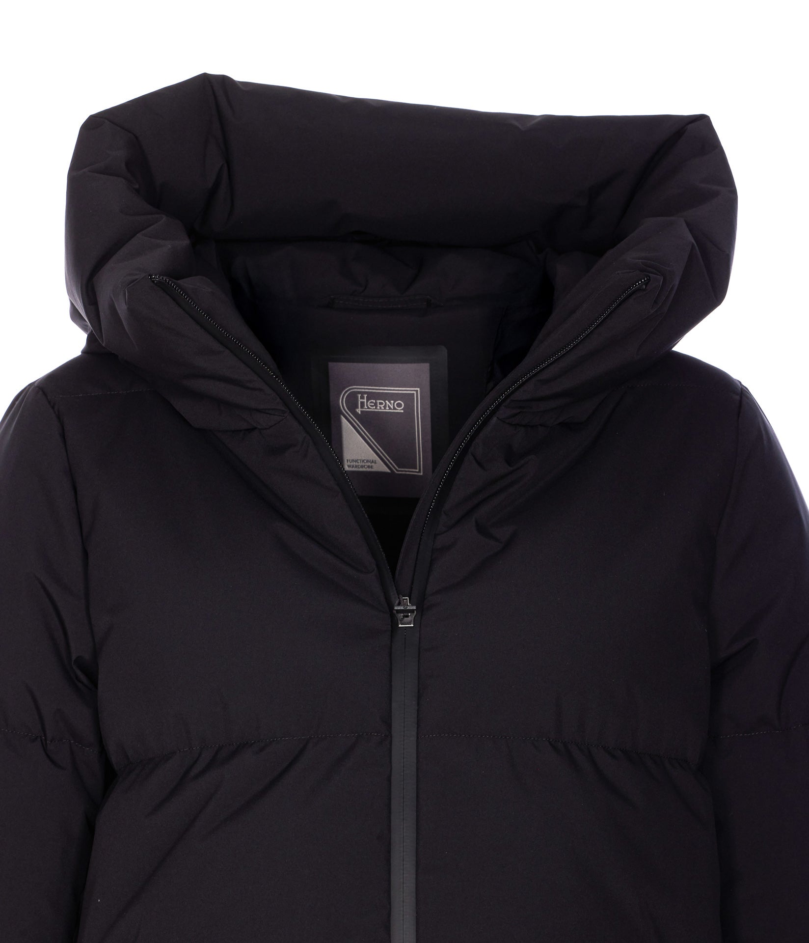Herno Coats Black Polyester