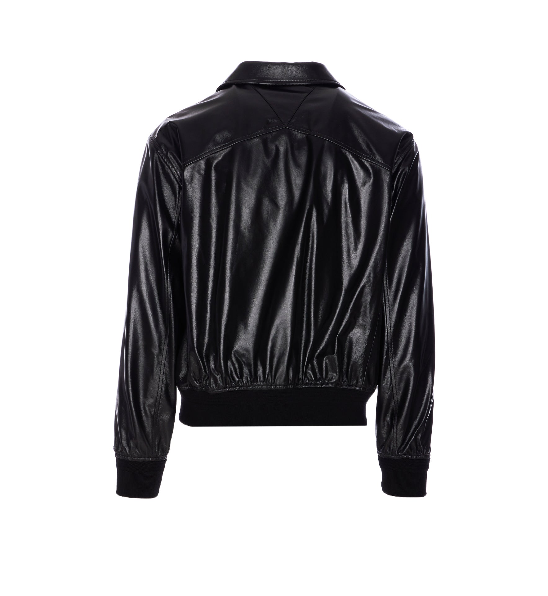 Bottega Veneta Jackets Black Genuine Leather