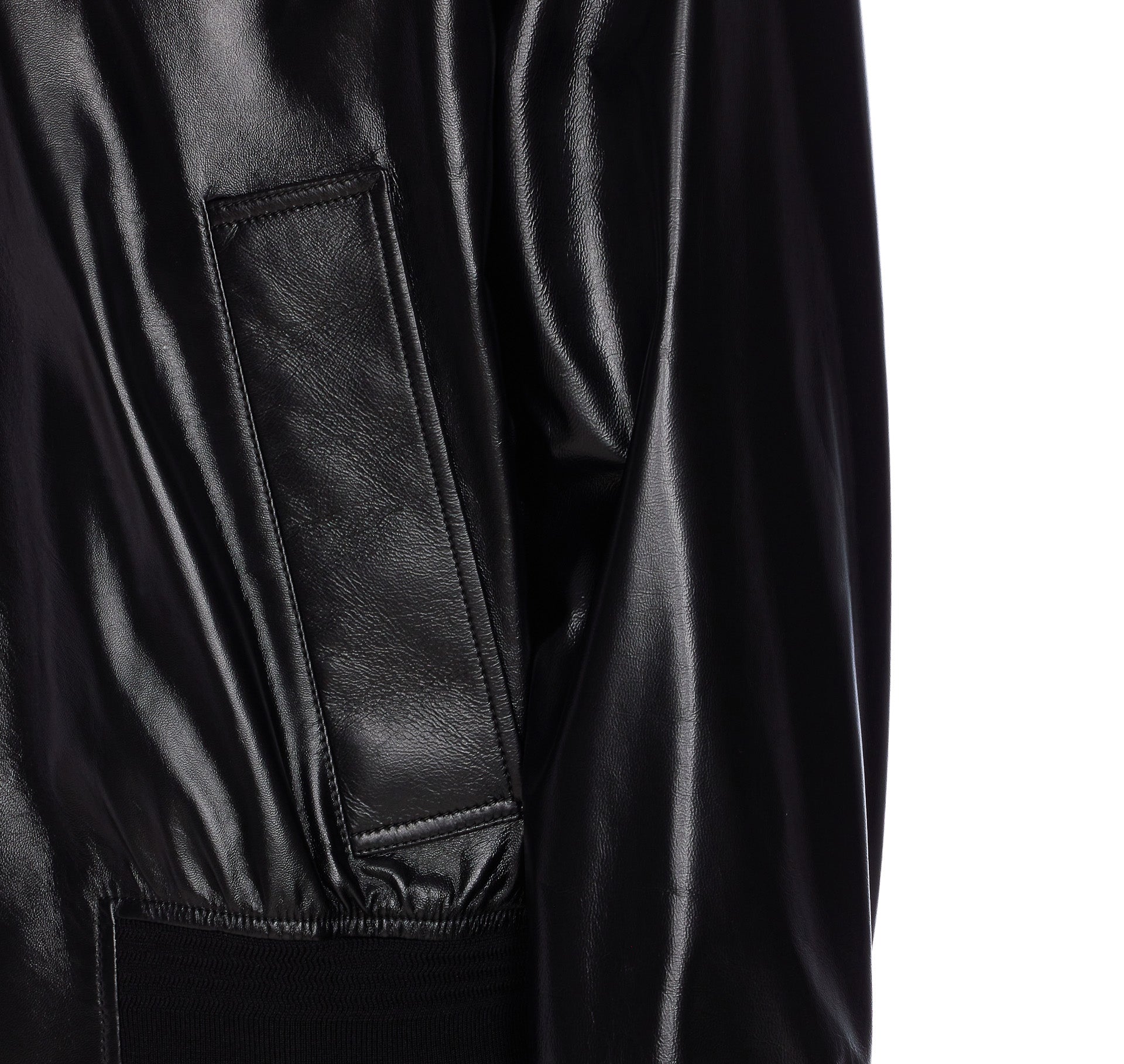 Bottega Veneta Jackets Black Genuine Leather