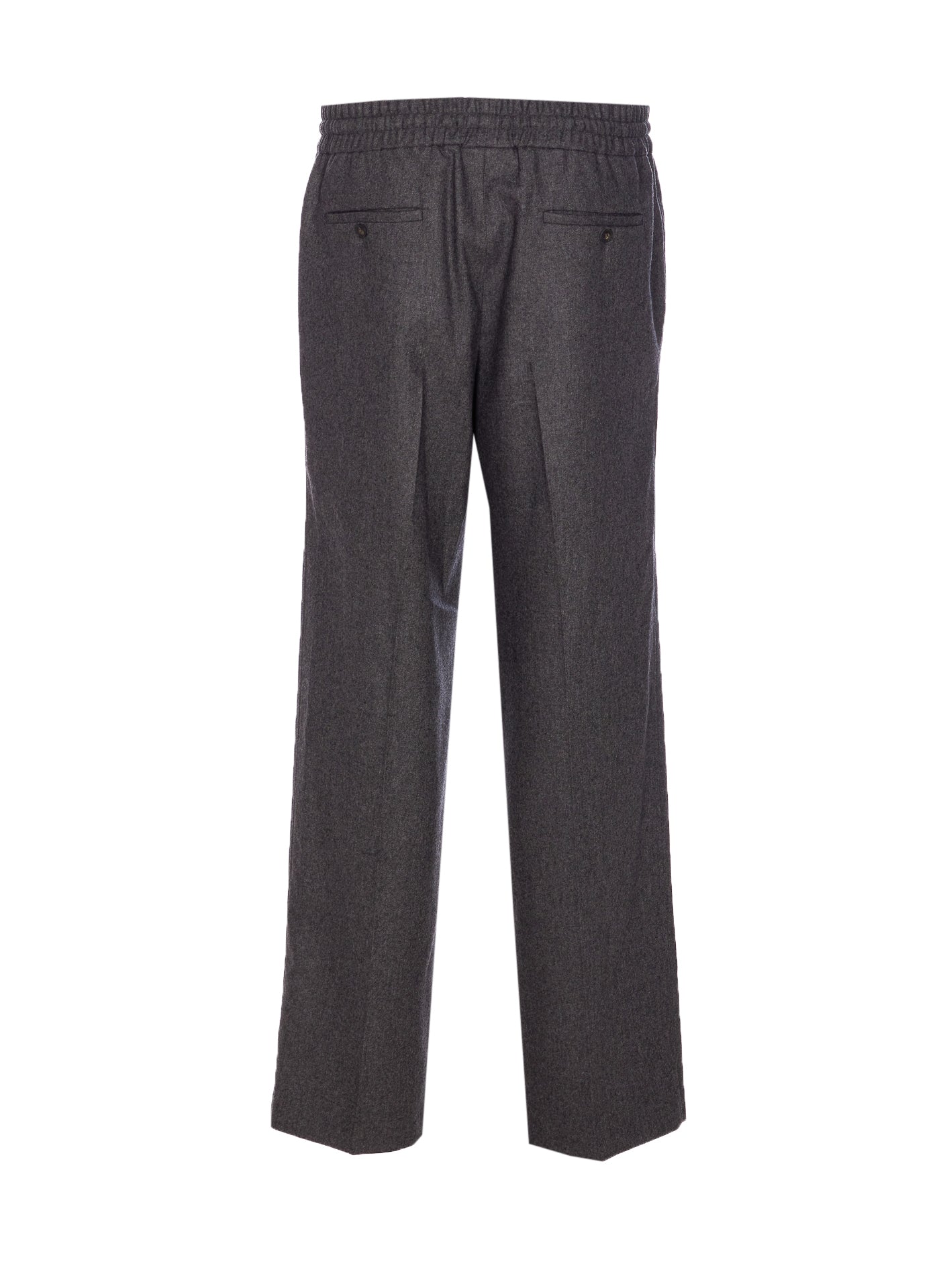Drole De Monsieur Trousers Grey Virgin Wool