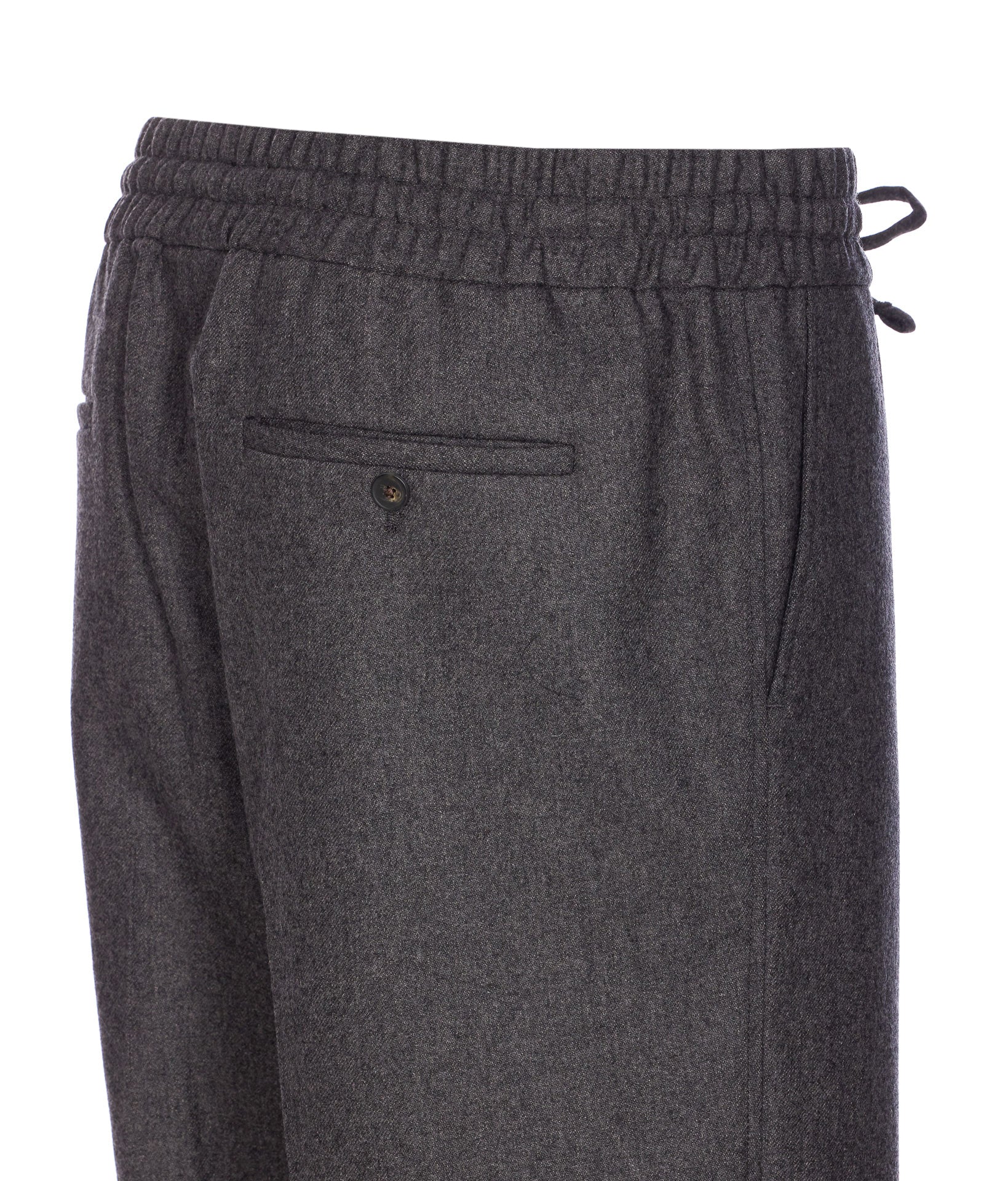 Drole De Monsieur Trousers Grey Virgin Wool