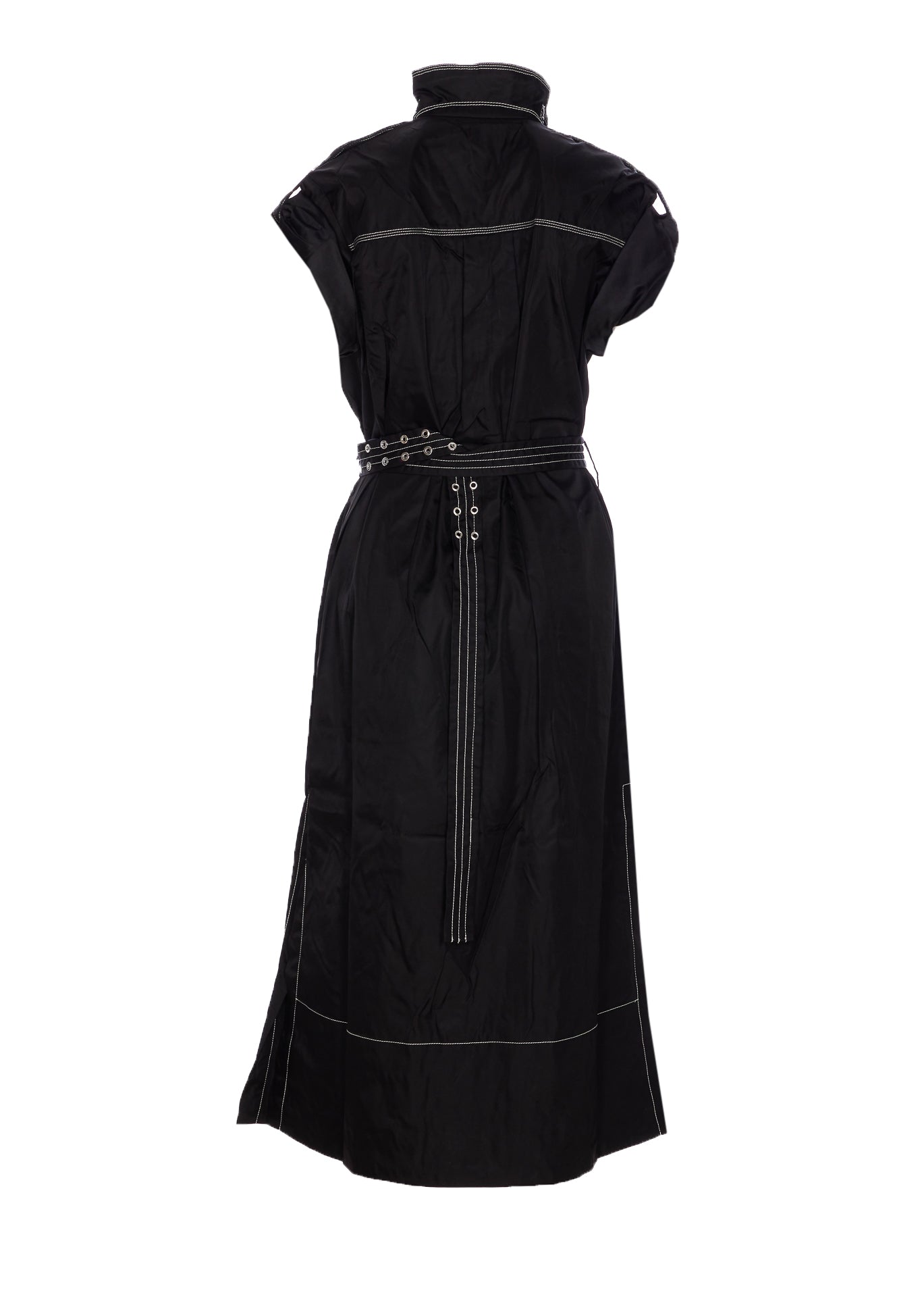 Ganni Dresses Black Recycled Polyamide