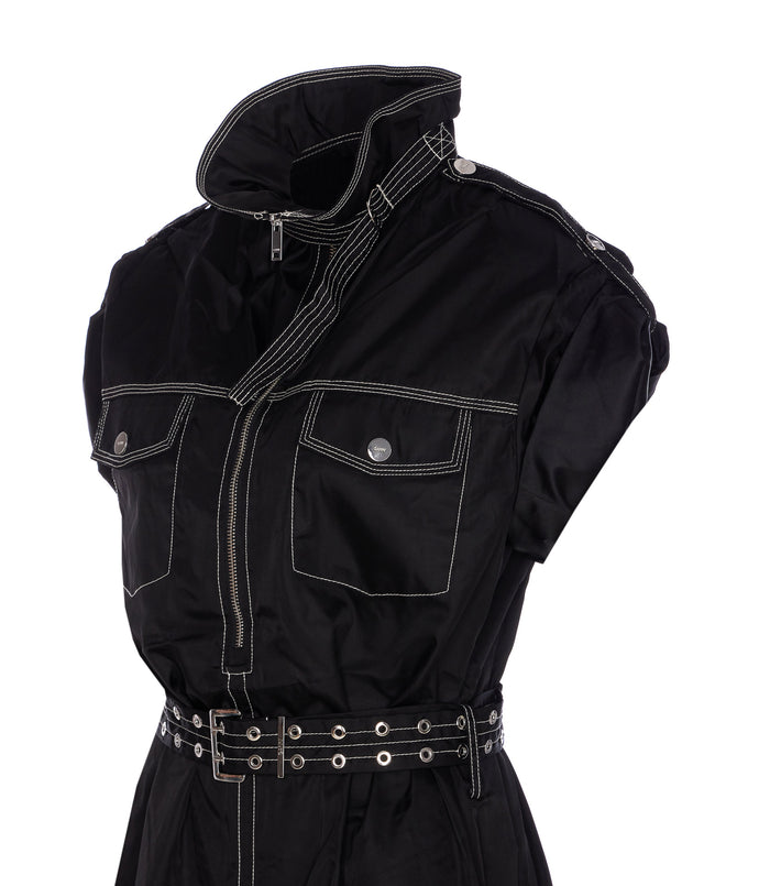 Ganni Dresses Black Recycled Polyamide
