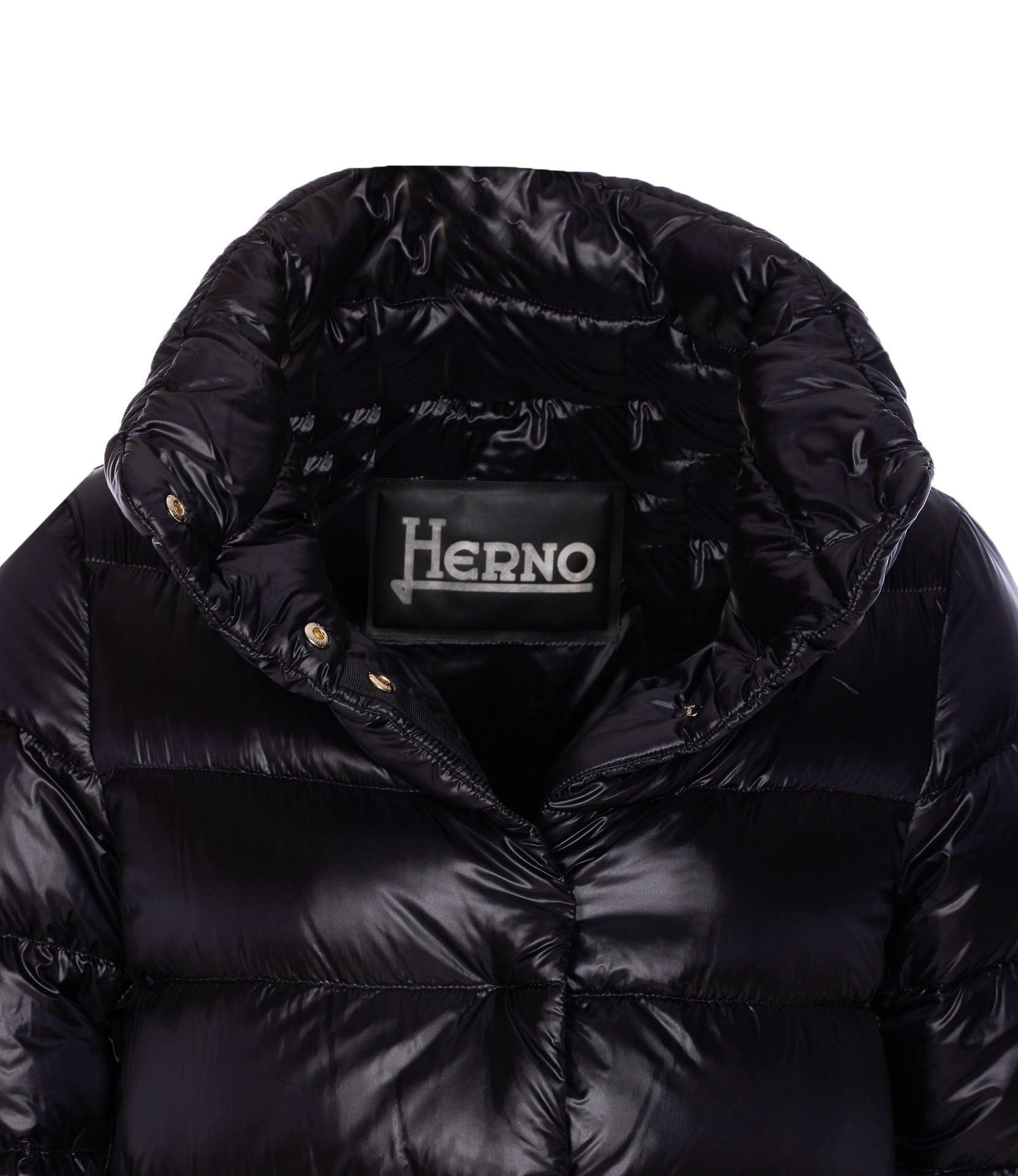 Herno Coats Black Polyamide