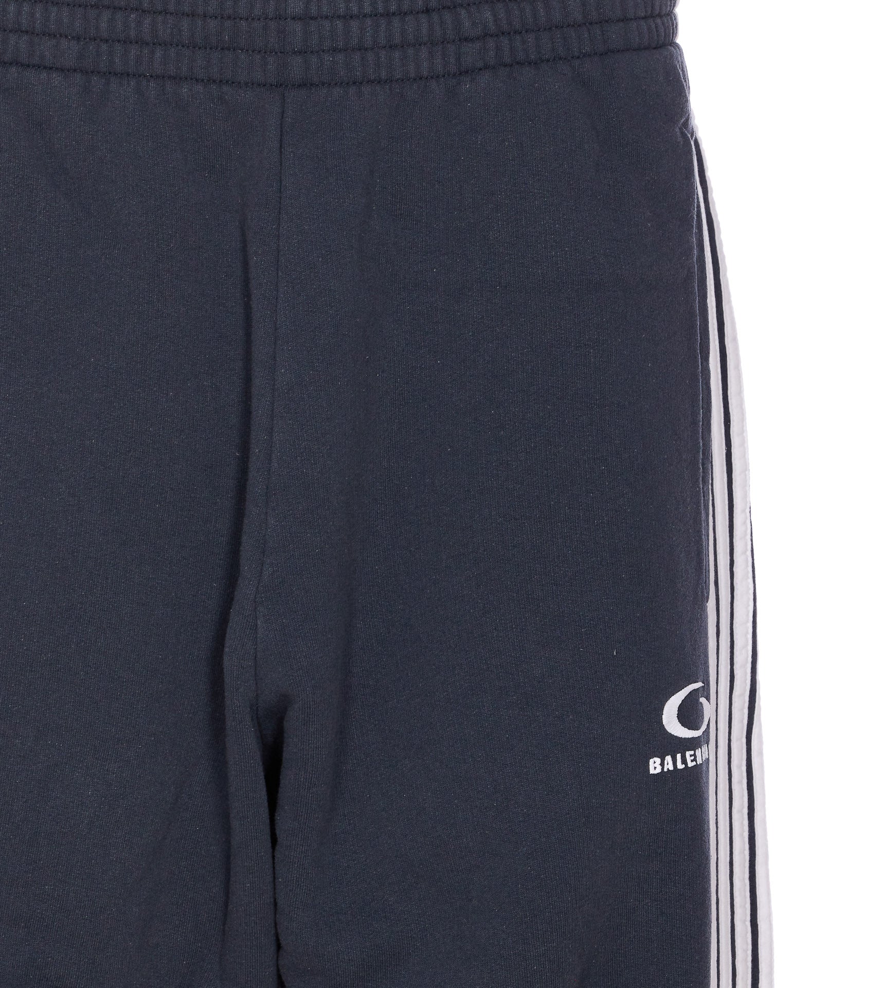Balenciaga Trousers Blue Cotton