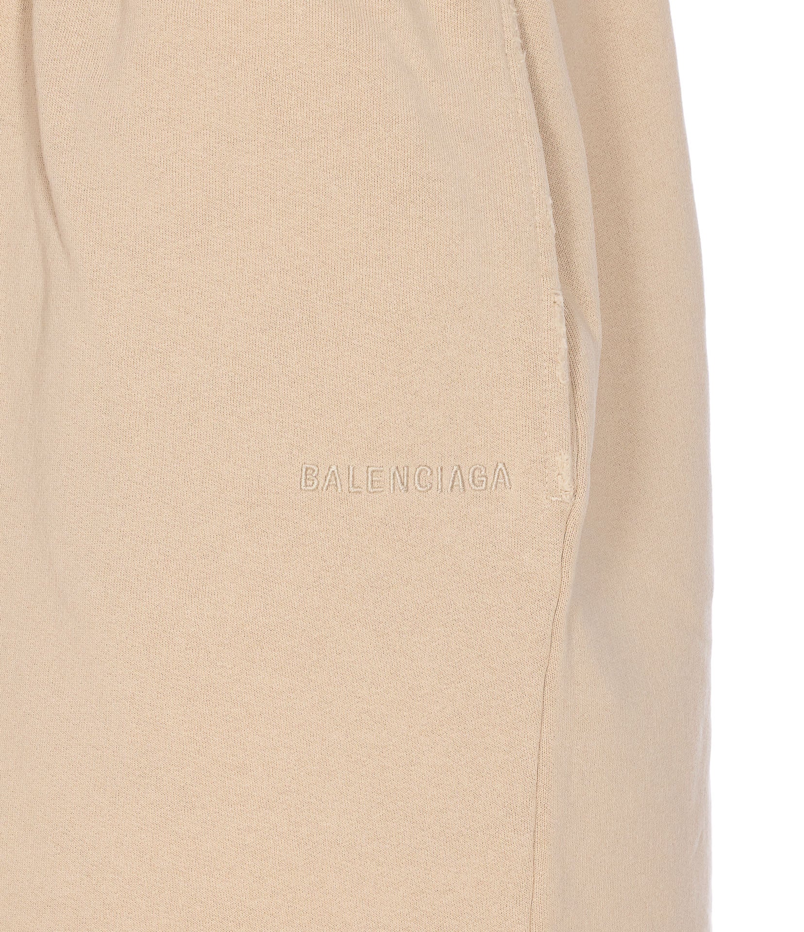 Balenciaga Shorts Beige Cotton