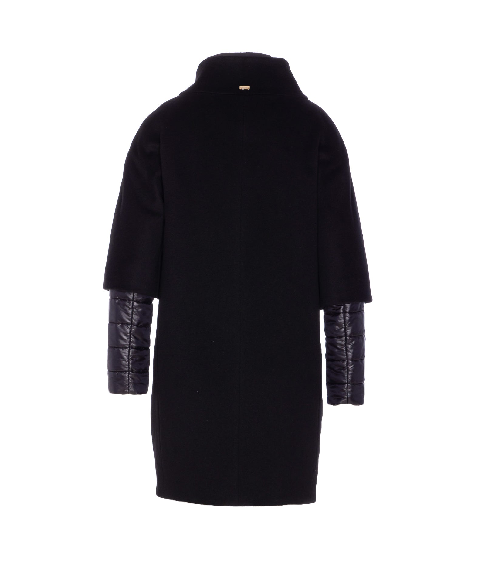 Herno Coats Black Virgin Wool