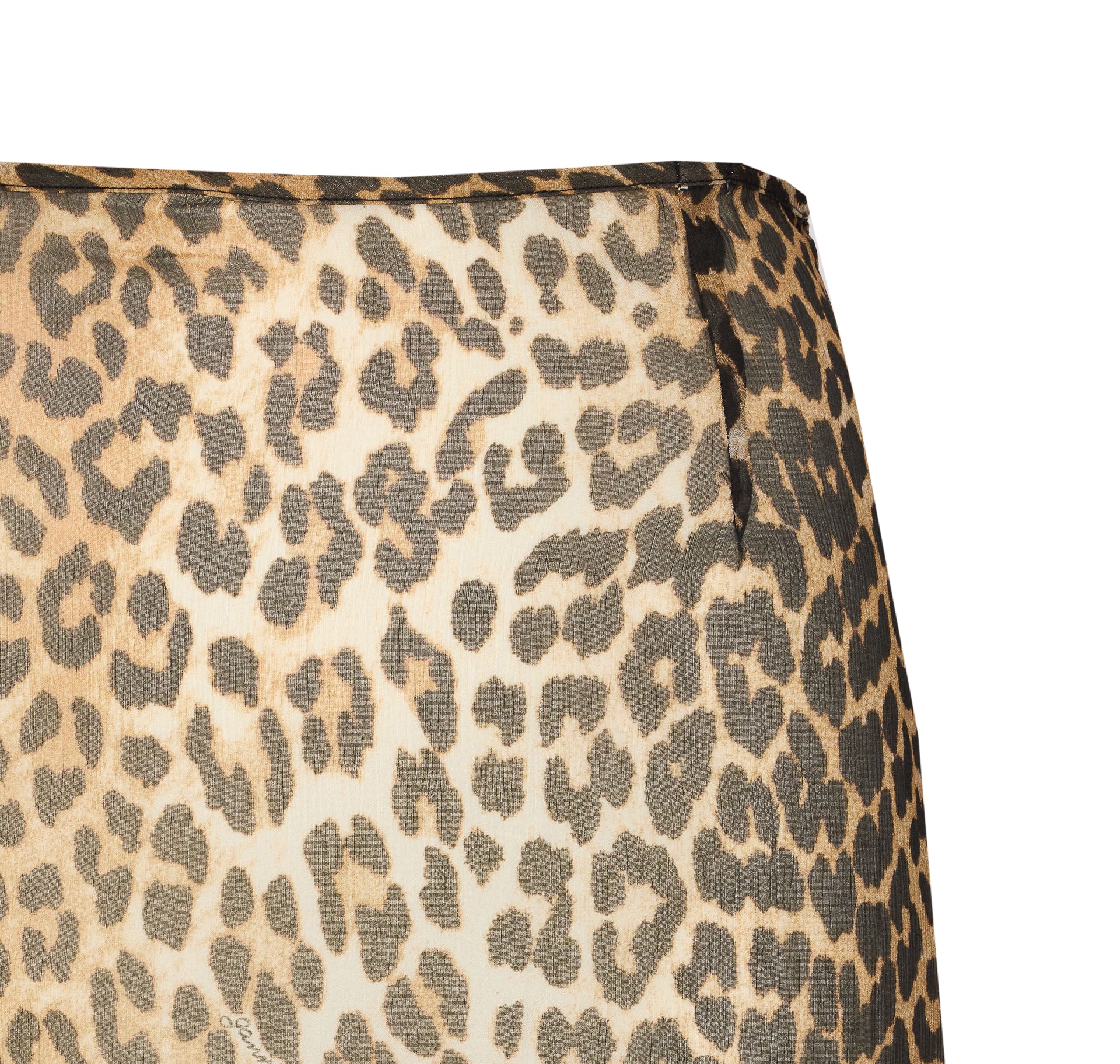 GANNI Skirts Brown Viscose