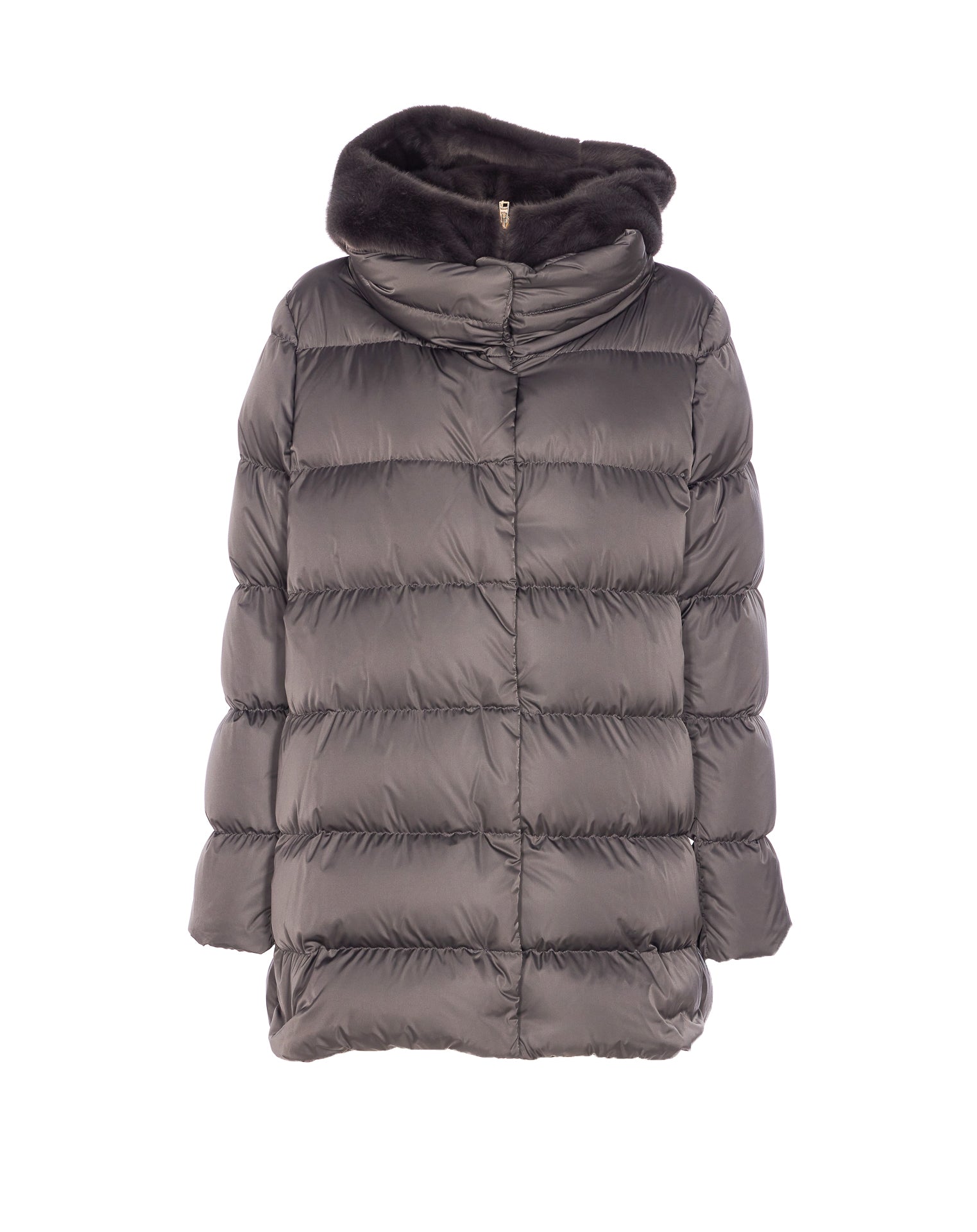 Herno Coats Grey Polyester
