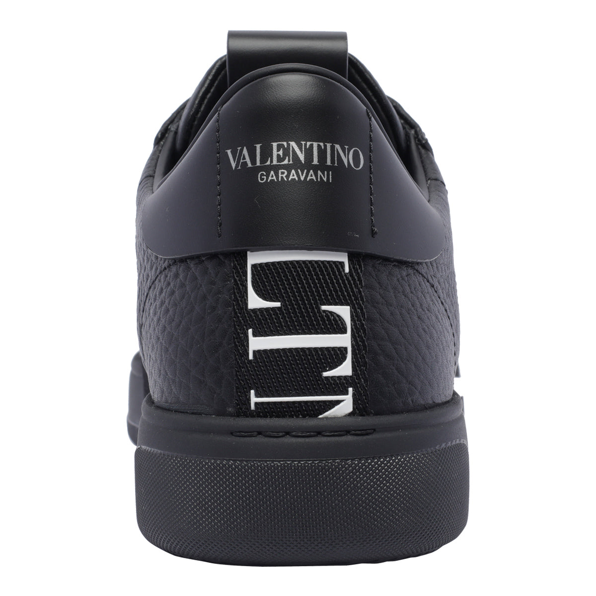 Valentino Garavani Sneakers Black Calf Leather/rubber Sole