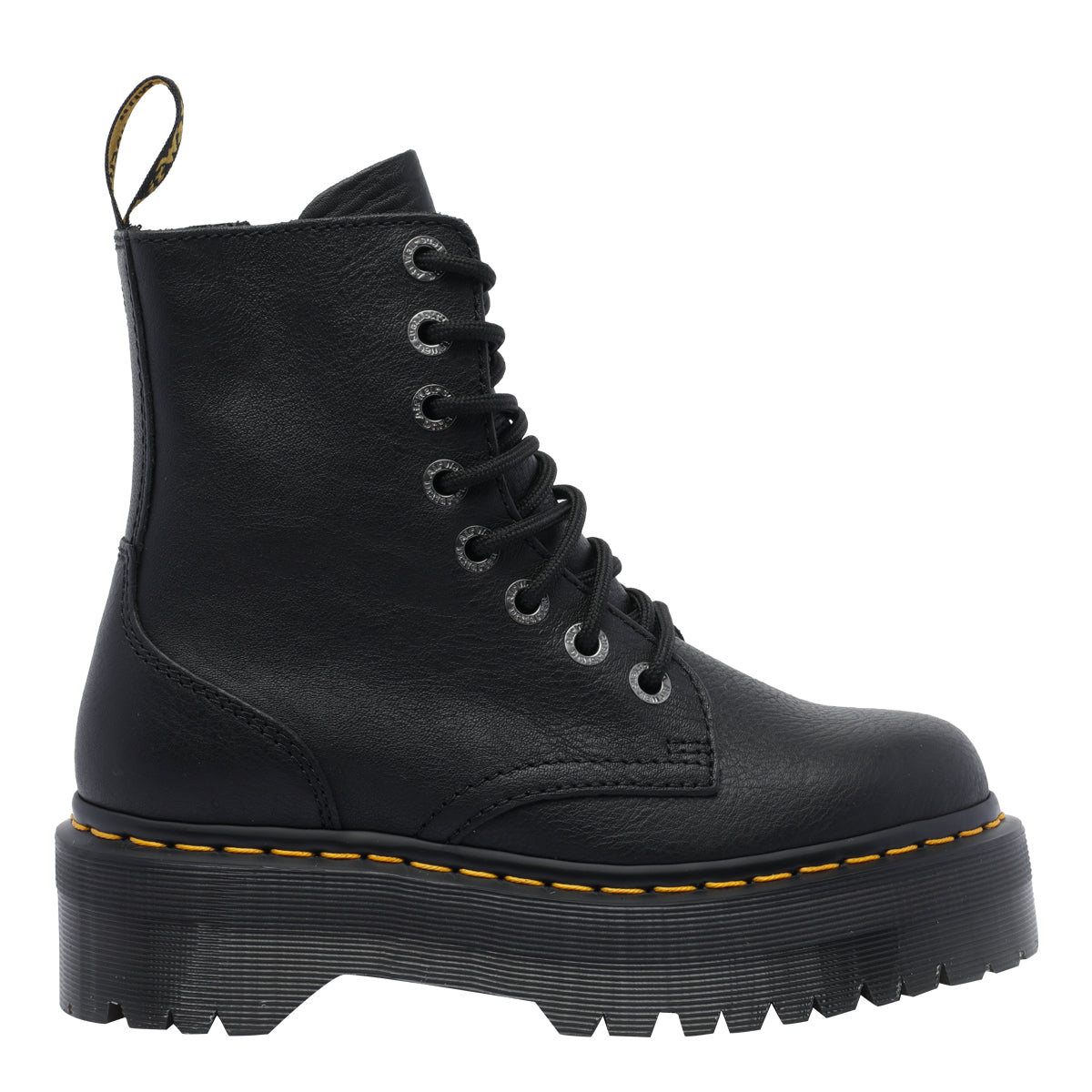 Dr Martens Boots Black Calf Leather/rubber Sole