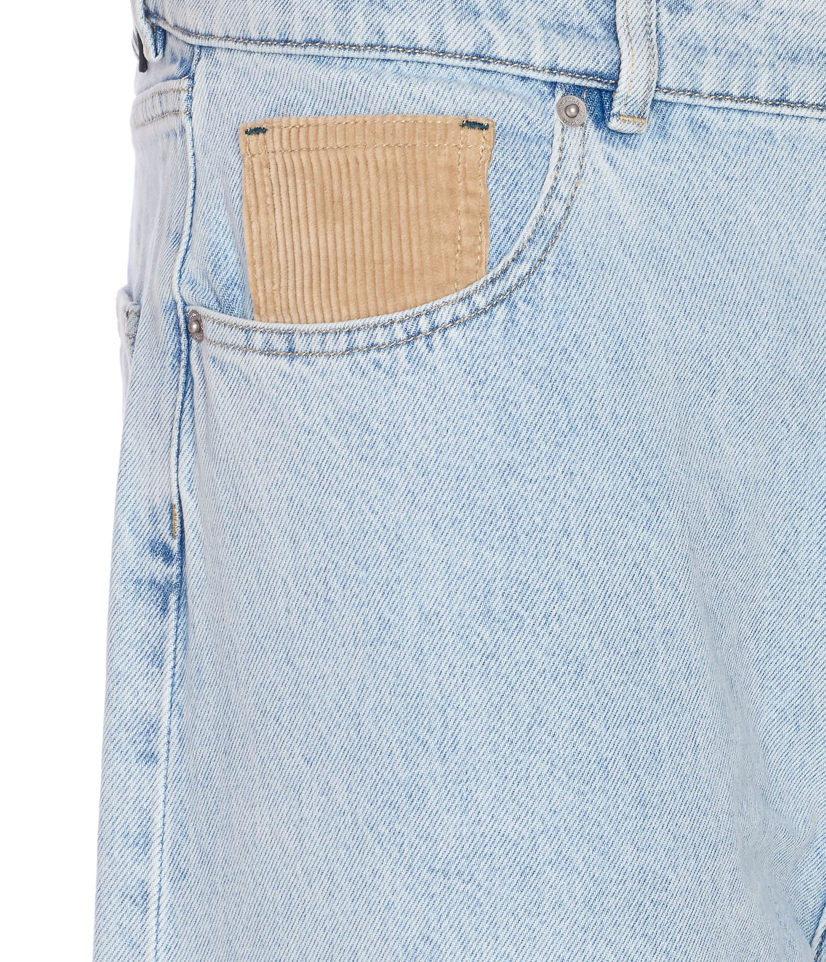 Drole De Monsieur Jeans Blue Cotton