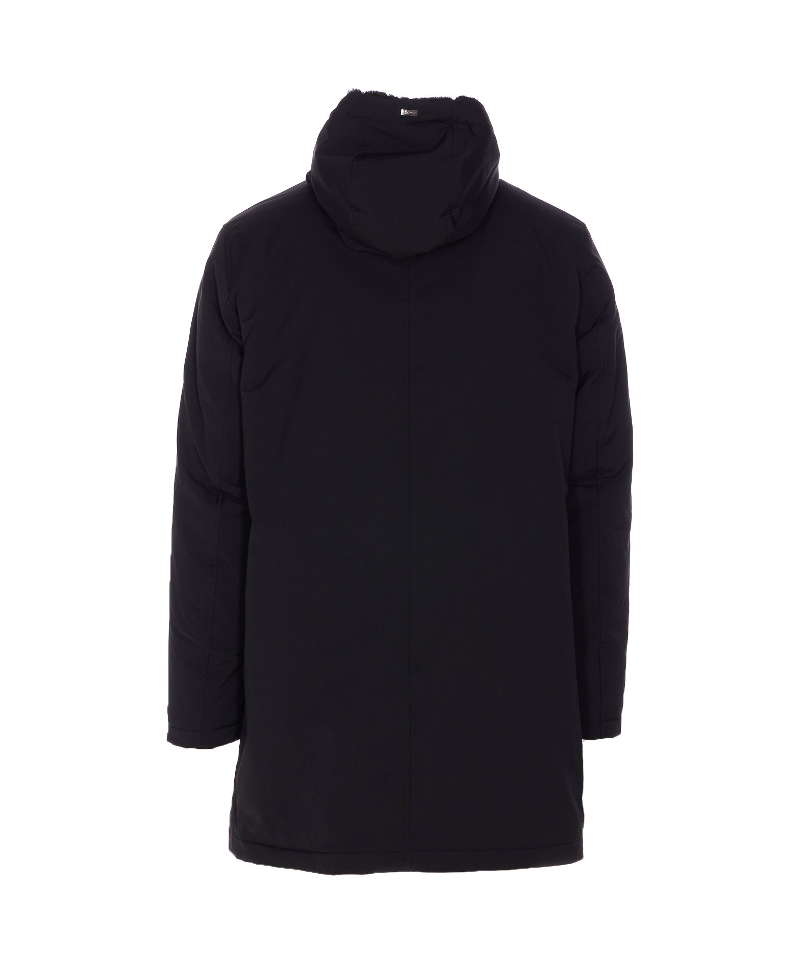 Herno Coats Black Polyester