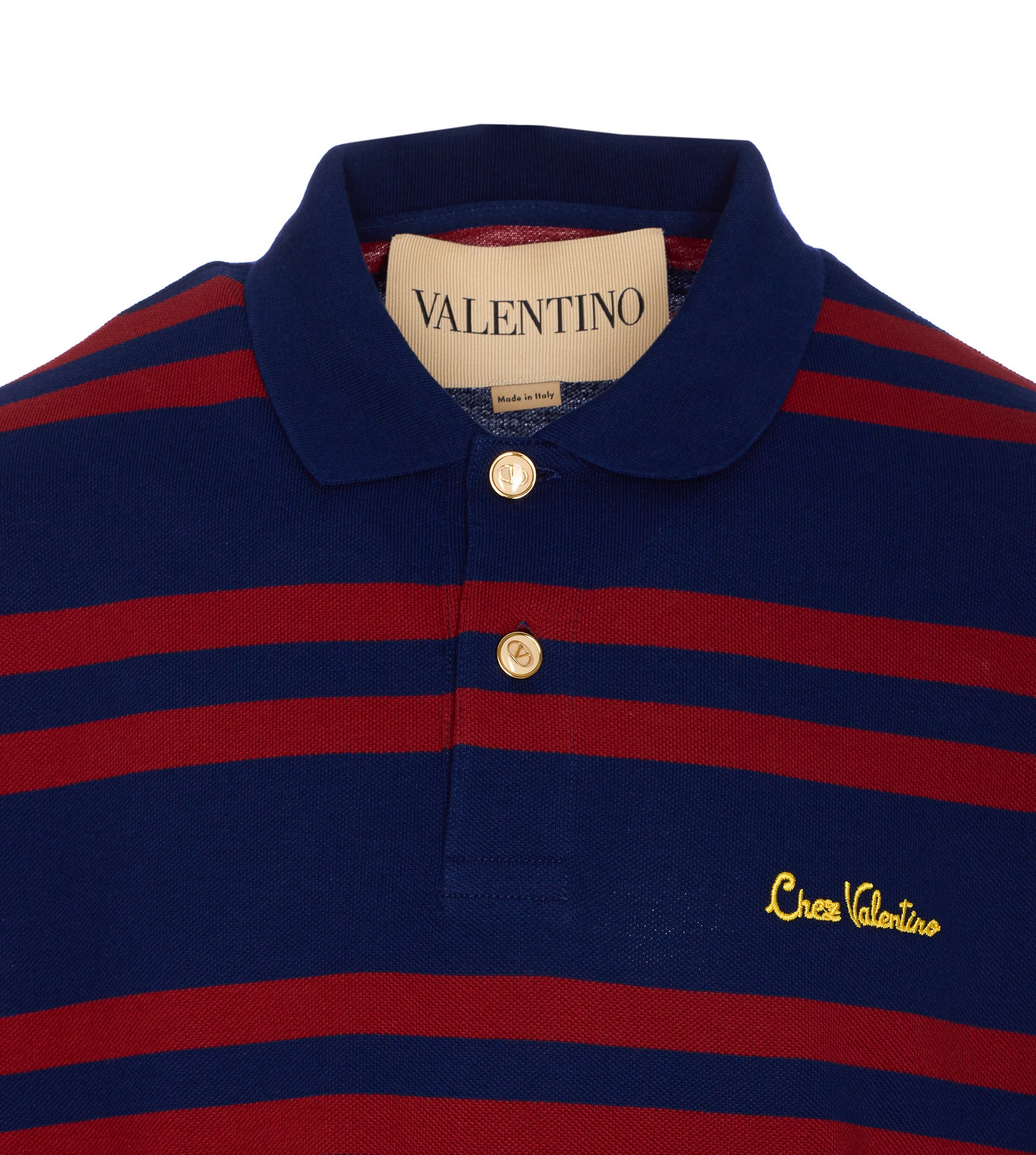 Valentino Garavani T-Shirts And Polos Red Cotton