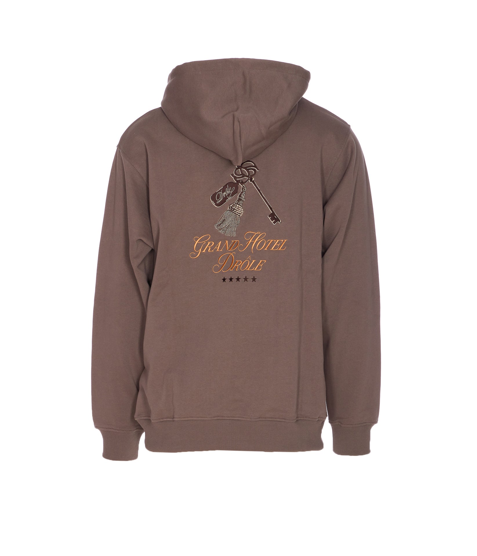 Drole De Monsieur Sweaters Brown Cotton