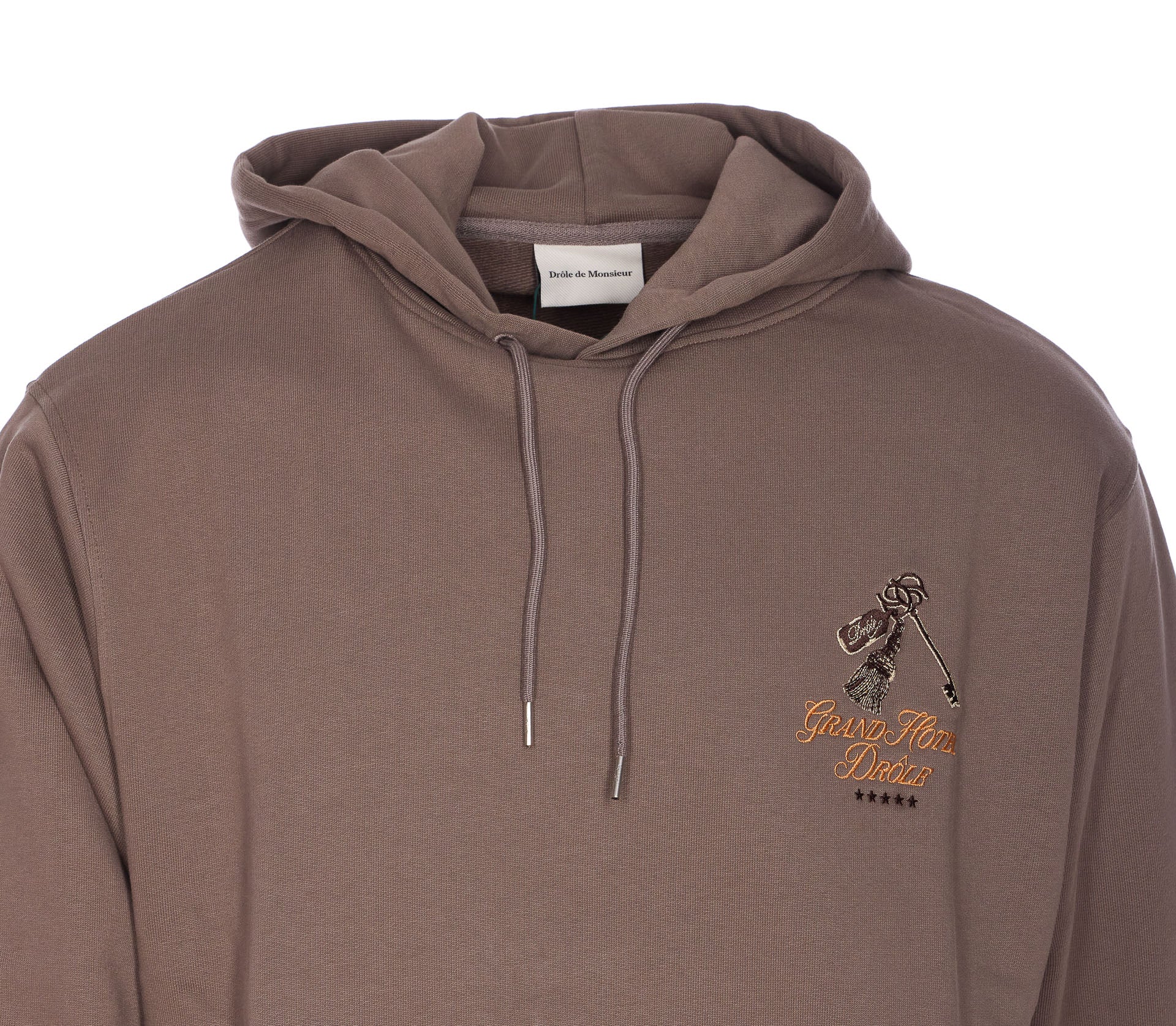 Drole De Monsieur Sweaters Brown Cotton