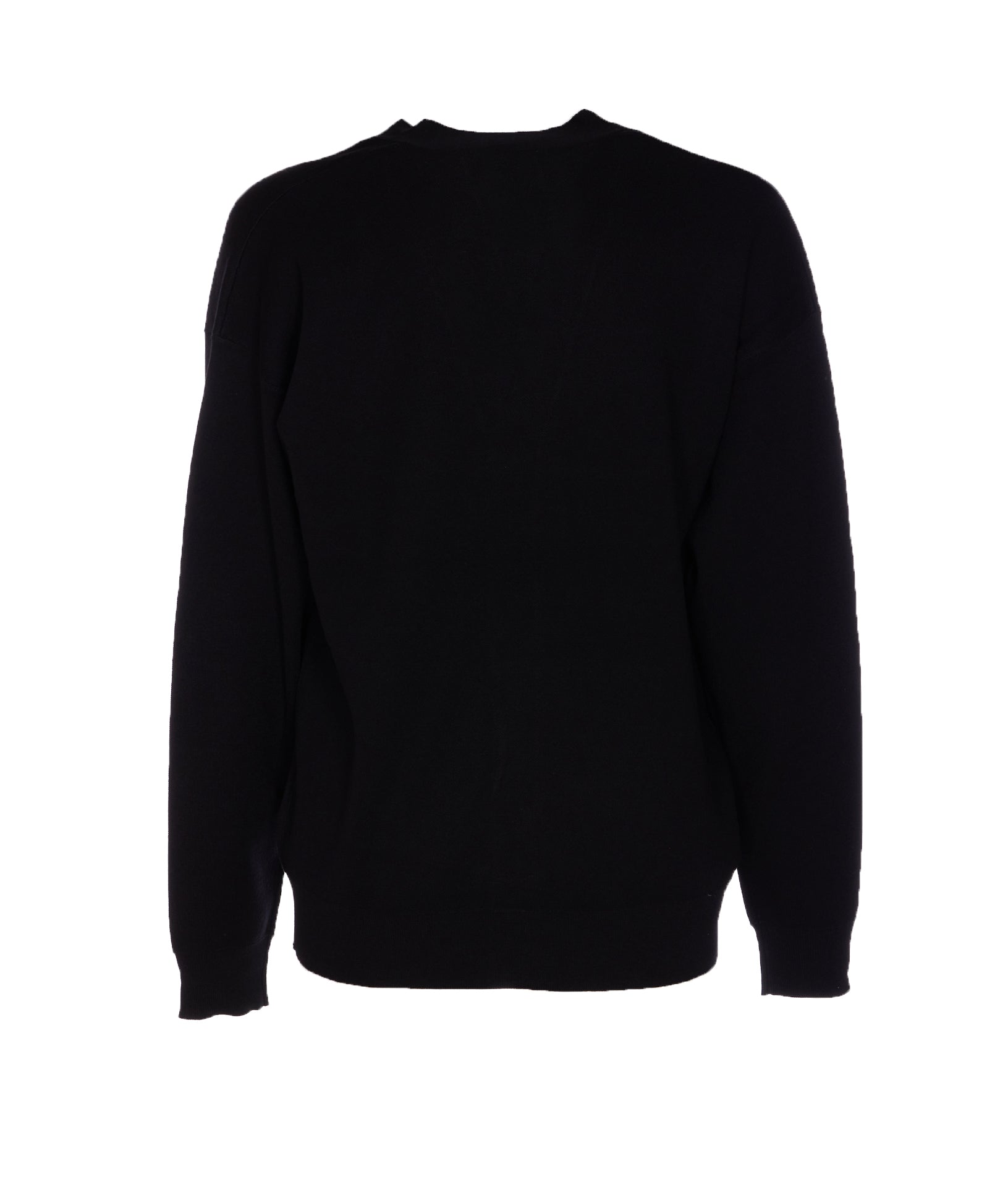 Drole De Monsieur Sweaters Black Merino Wool